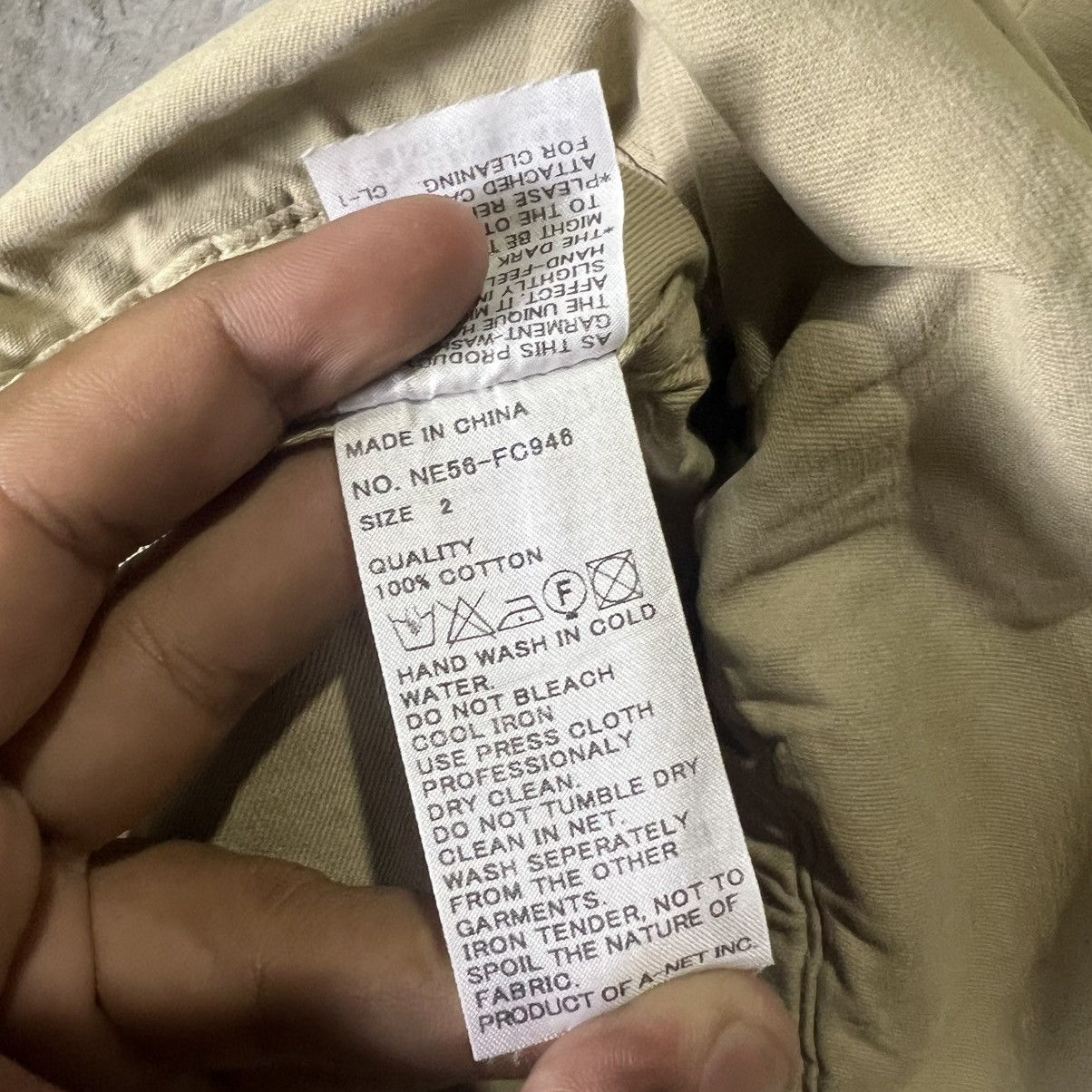 Ne-Net Issey Miyake Ne-net - Summer 2015 - Double Breasted Peacoat Size S / US 4 / IT 40 - 10 Thumbnail