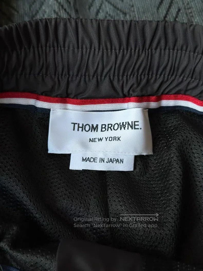 Thom Browne Thom Browne Black Nylon Sweatpants Size 25" / US 0 / IT 36 - 3 Thumbnail