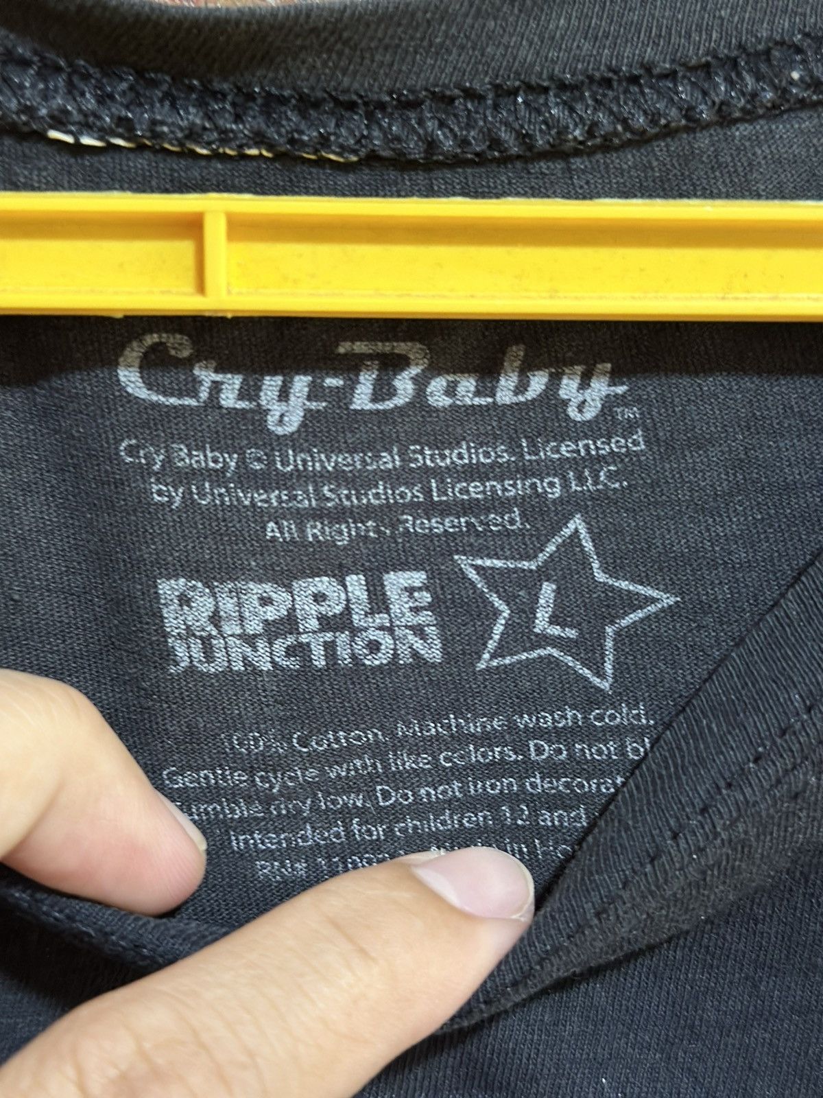 Ripple Junction × Vintage Vintage Cry Baby Baltimore Police Dept Faded Tee Size L / US 10 / IT 46 - 5 Thumbnail