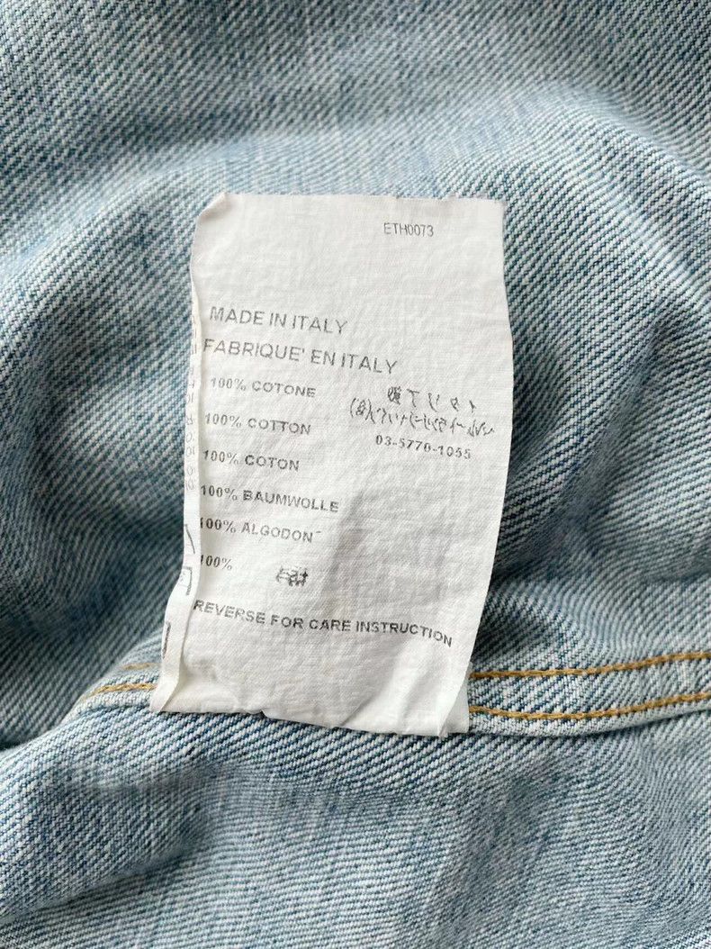 Helmut Lang HELMUT LANG size36 Water-washed denim jacket Size XXS / US 00 / IT 34 - 8 Thumbnail