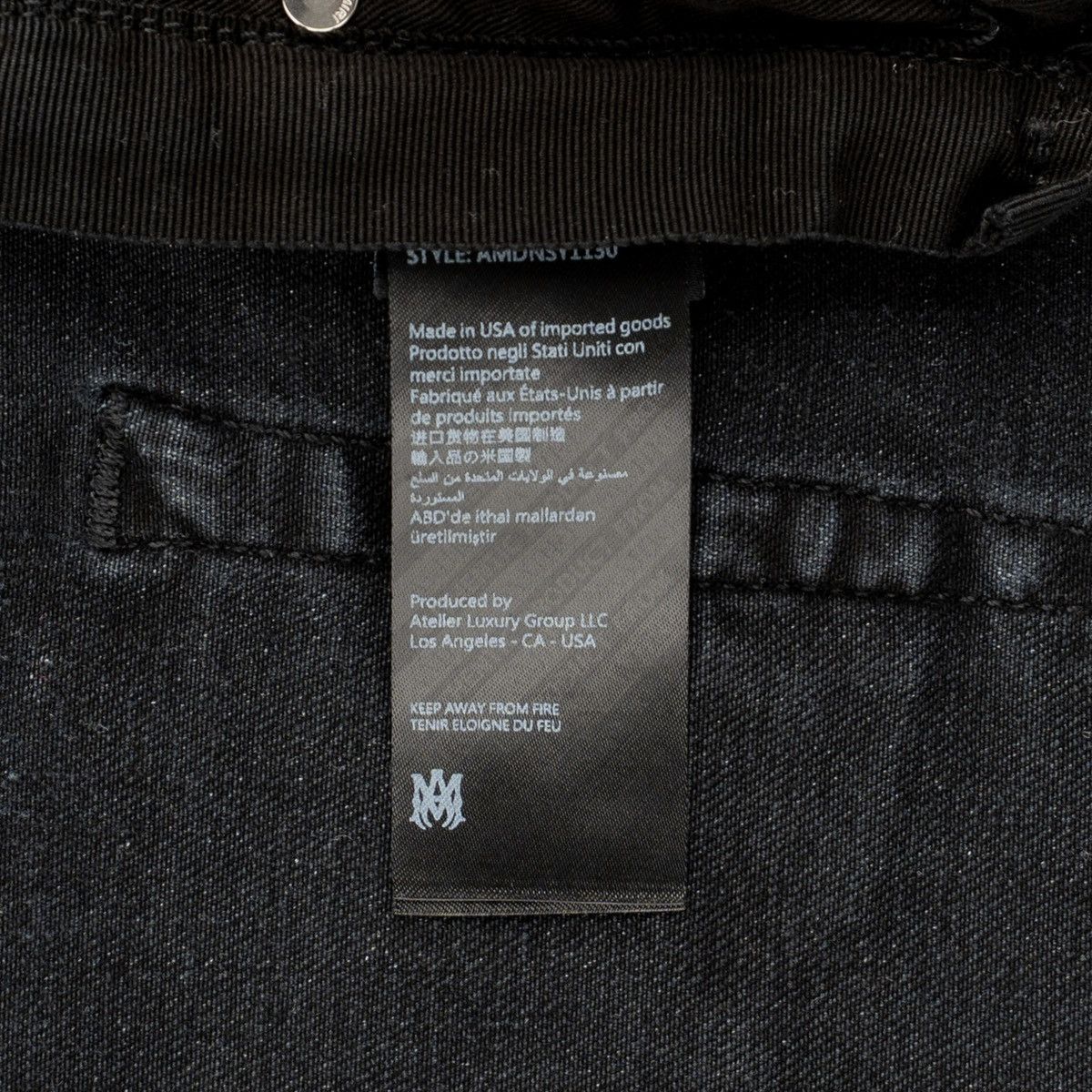 Amiri Amiri Vintage Patch Jeans Aged Black Size US 31 - 6 Thumbnail