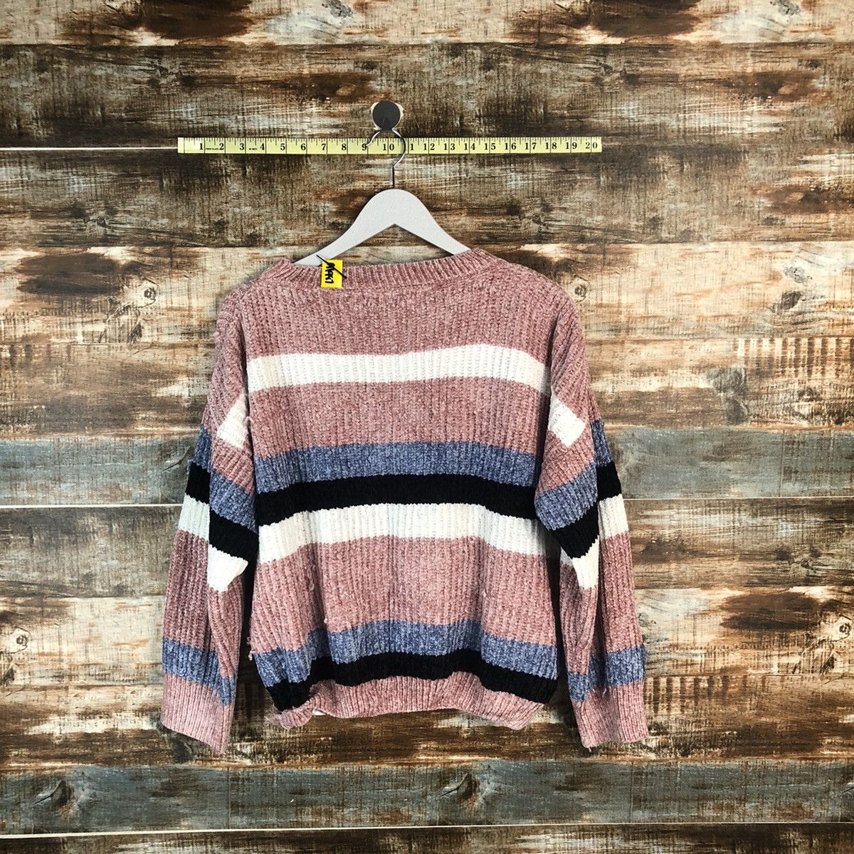Vintage Spiga Stripe Pink stripe Knitwear #A1987 Size M / US 6-8 / IT 42-44 - 12 Thumbnail