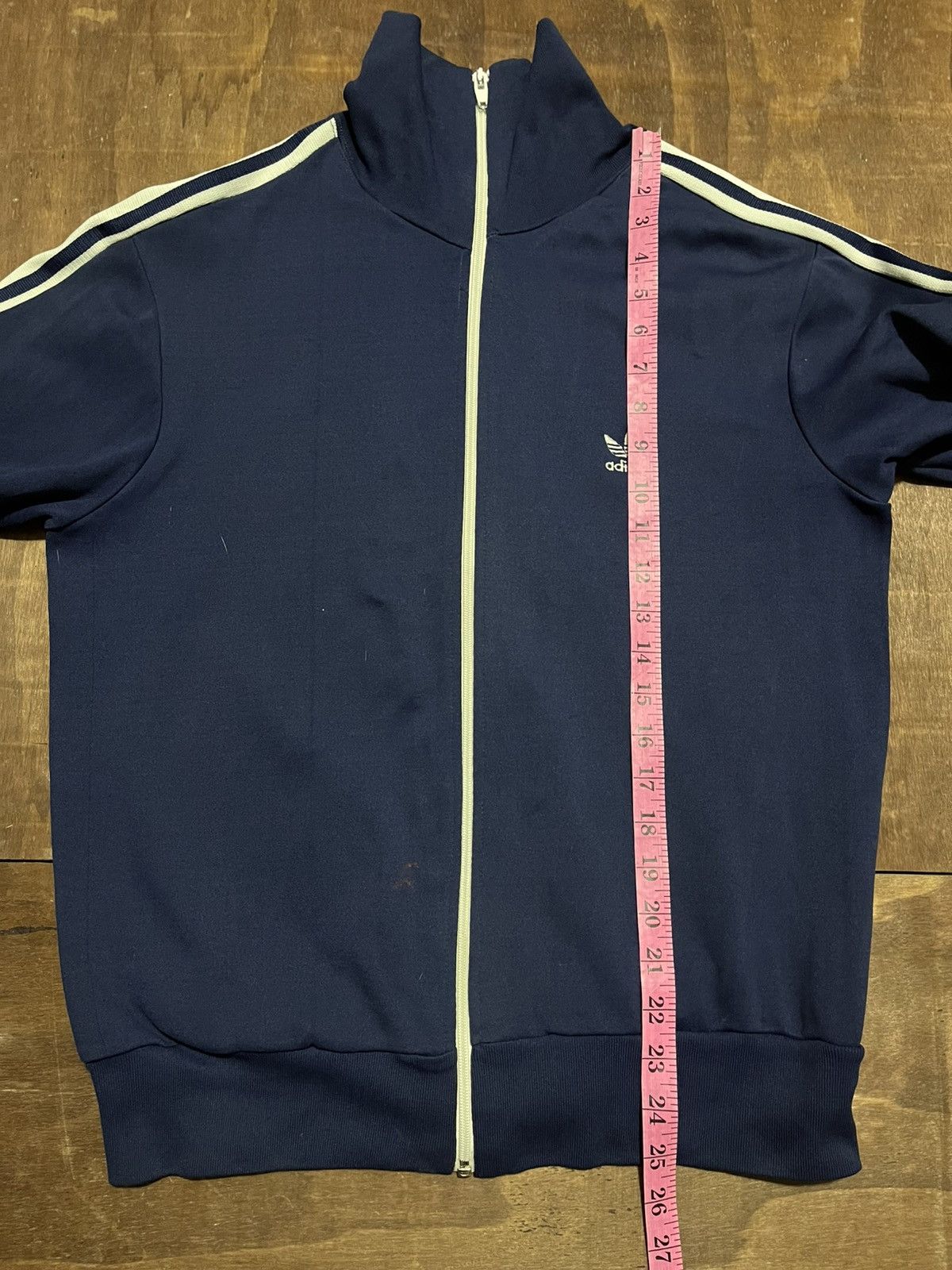 Adidas Vintage Adidas Track Jacket Navy blue Size US M / EU 48-50 / 2 - 5 Thumbnail