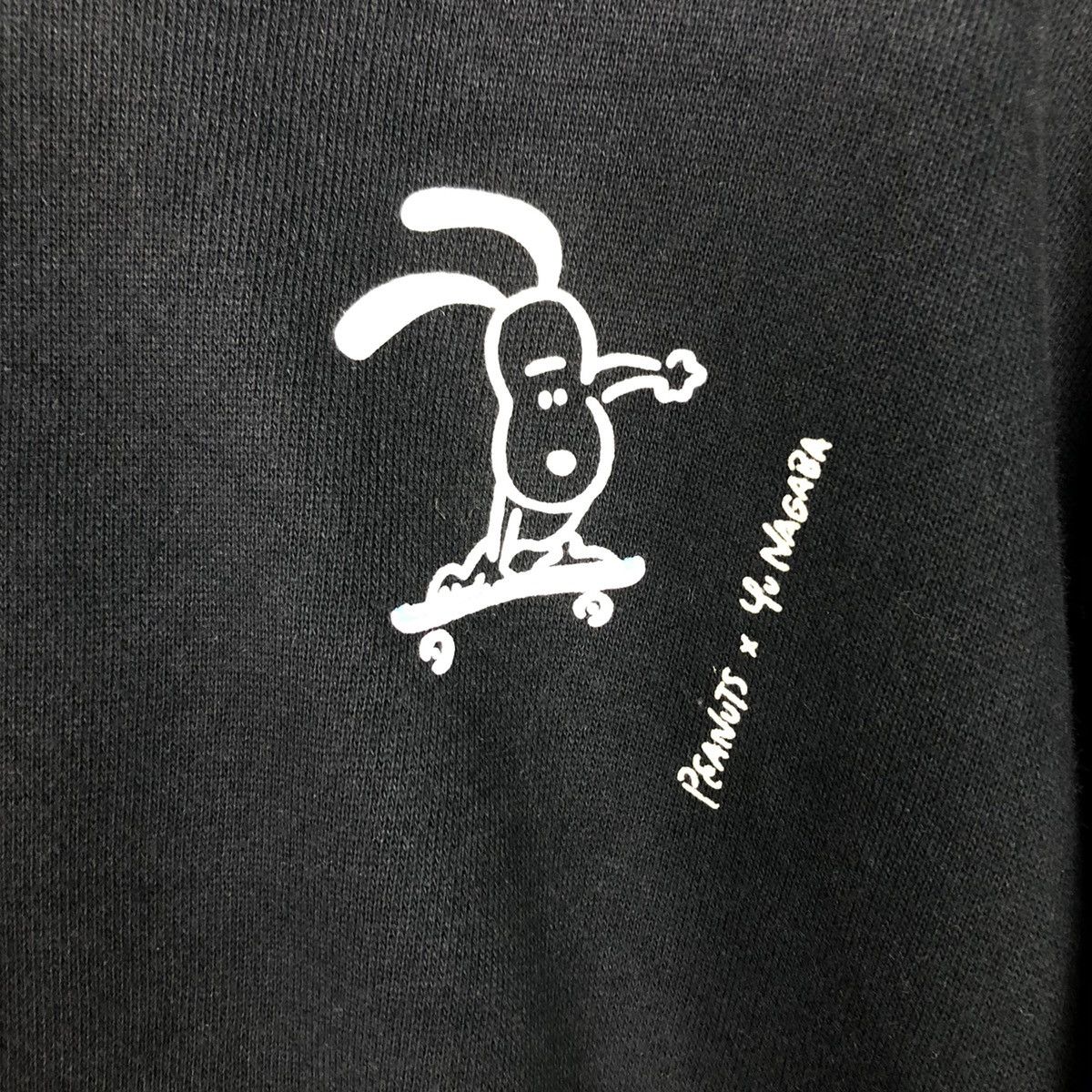 Japanese Brand × Uniqlo 📌Vintage Hoodie Pull Over Peanuts X Yu Nagara Big Logo Size US XXL / EU 58 / 5 - 16 Thumbnail