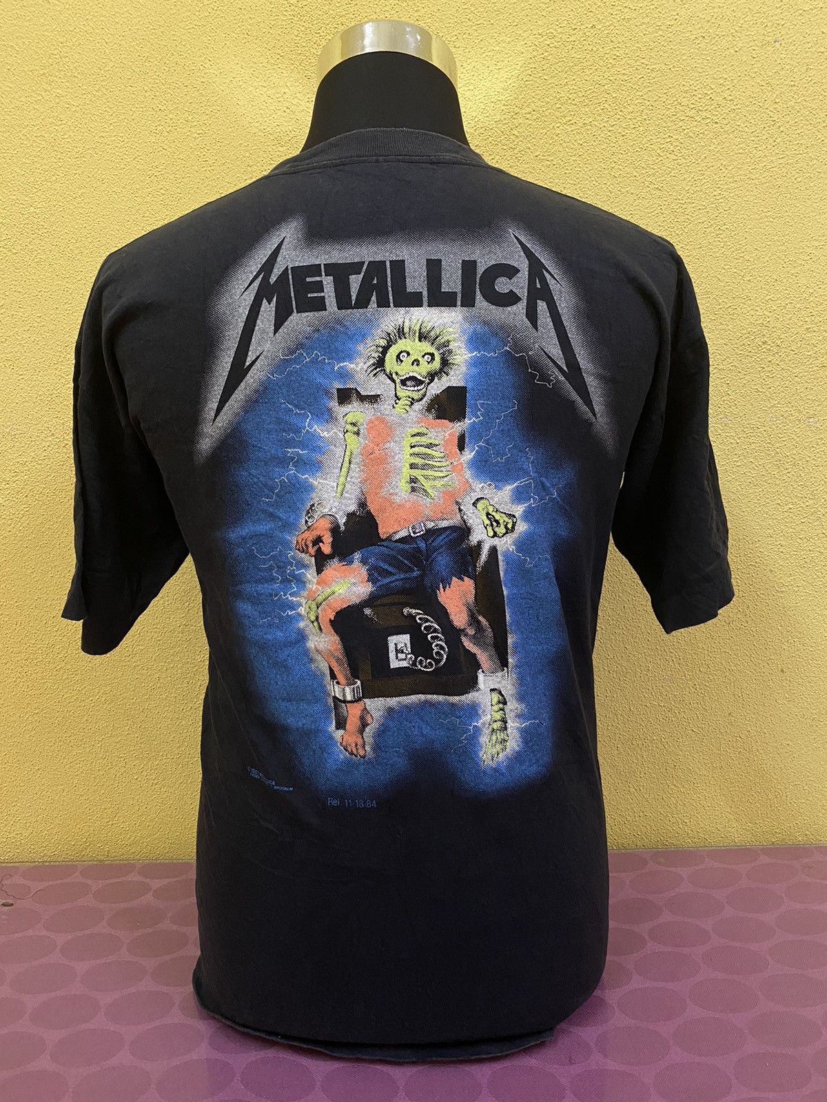 Metallica METALLICA VINTAGE BROCKUM 🔥 Size US L / EU 52-54 / 3 - 8 Thumbnail