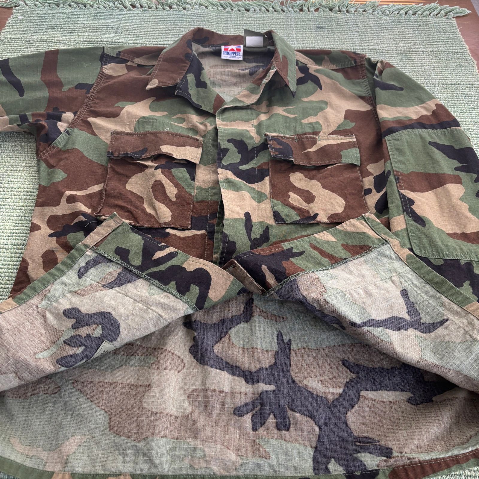 Propper × Vintage Vintage Civilian Issue Camo Four Pocket Military Jacket Sz M Size US M / EU 48-50 / 2 - 8 Thumbnail