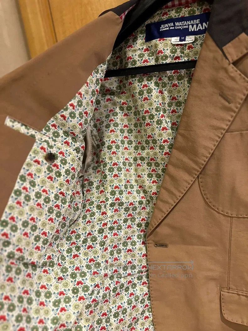 Junya Watanabe JUNYA WATANABE Men's Brown Jacket Size US M / EU 48-50 / 2 - 3 Thumbnail