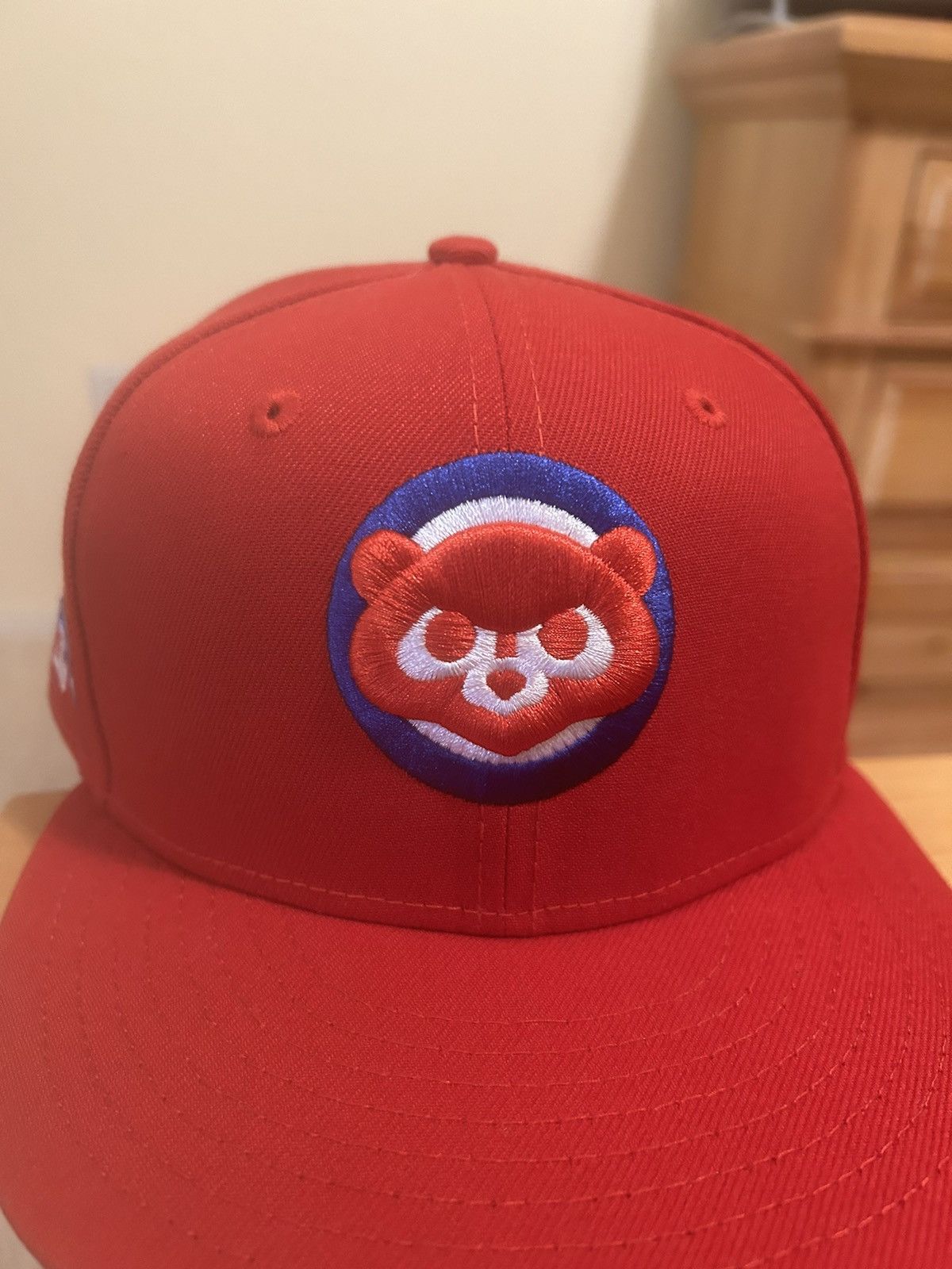 New Era Red/blue Cubs 1990 All Star Game Fitted Hat Size 7 Size ONE SIZE - 1 Thumbnail