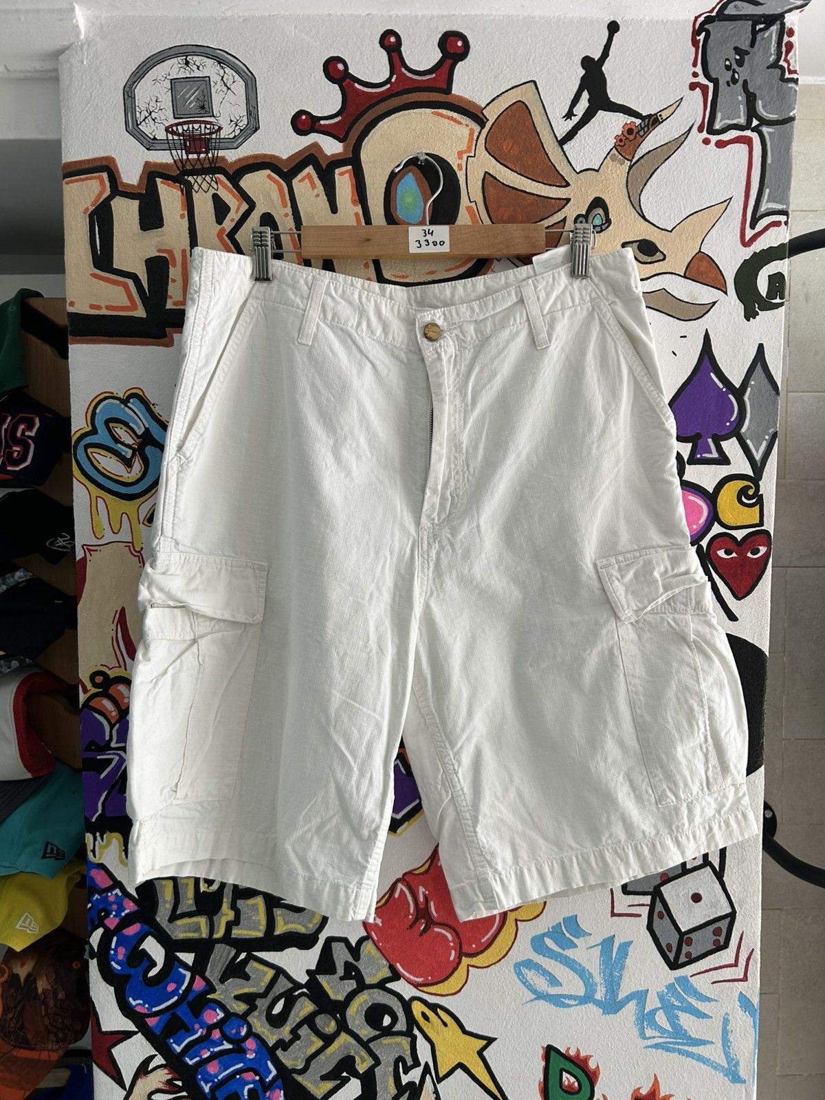 Carhartt × Carhartt Wip × Vintage Carhartt cargo shorts Size US 34 / EU 50 - 2 Thumbnail