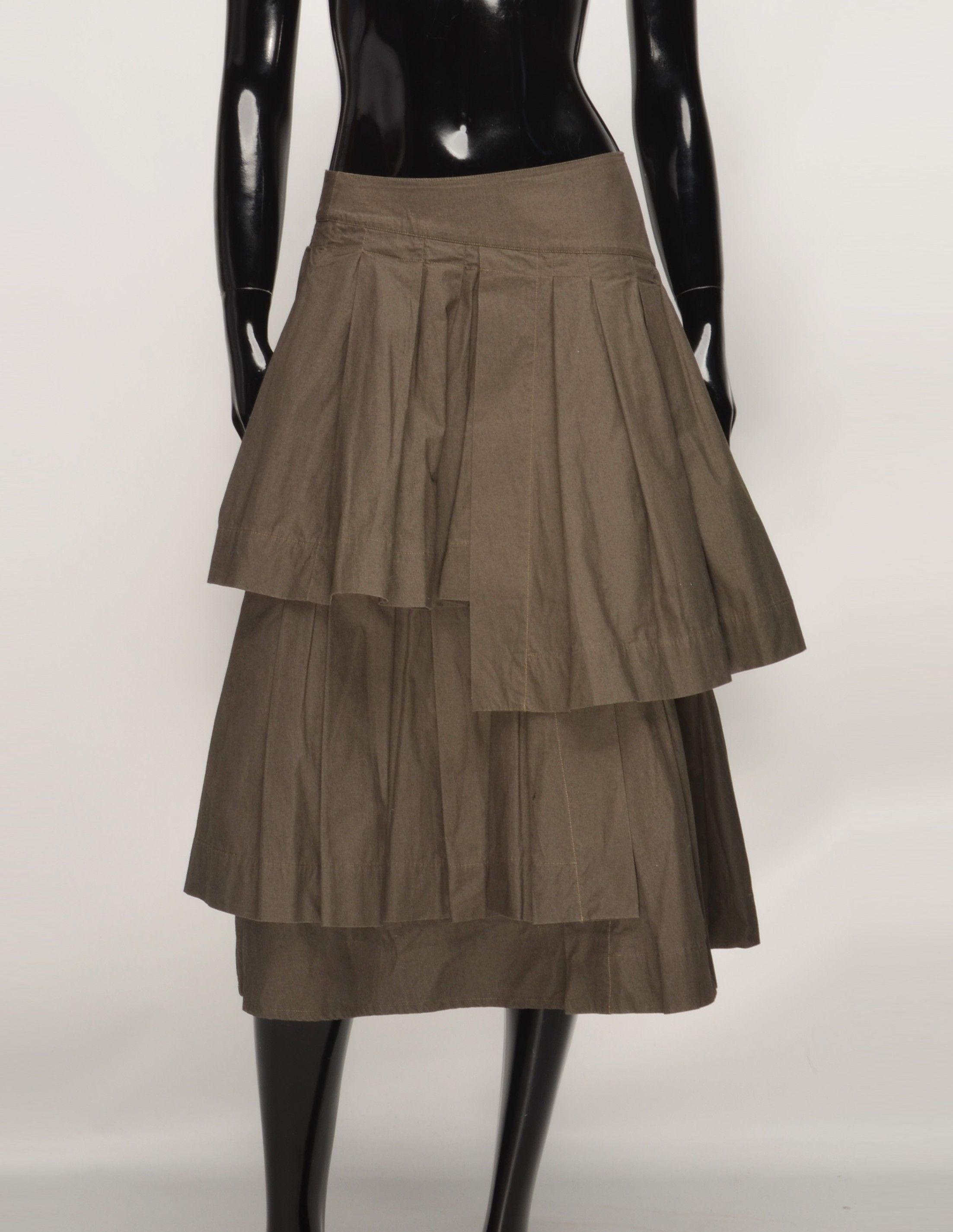 Other Lilith Paris Y2K Grunge Layered Pleated A-Line Skirt Size 26" / US 2 / IT 38 - 1 Thumbnail