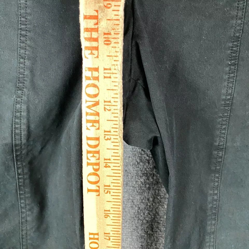 A.L.C. ALC Pants Women’s Size 6 Black Skinny Leg Lace Up Front Size 28" / US 6 / IT 42 - 5 Thumbnail