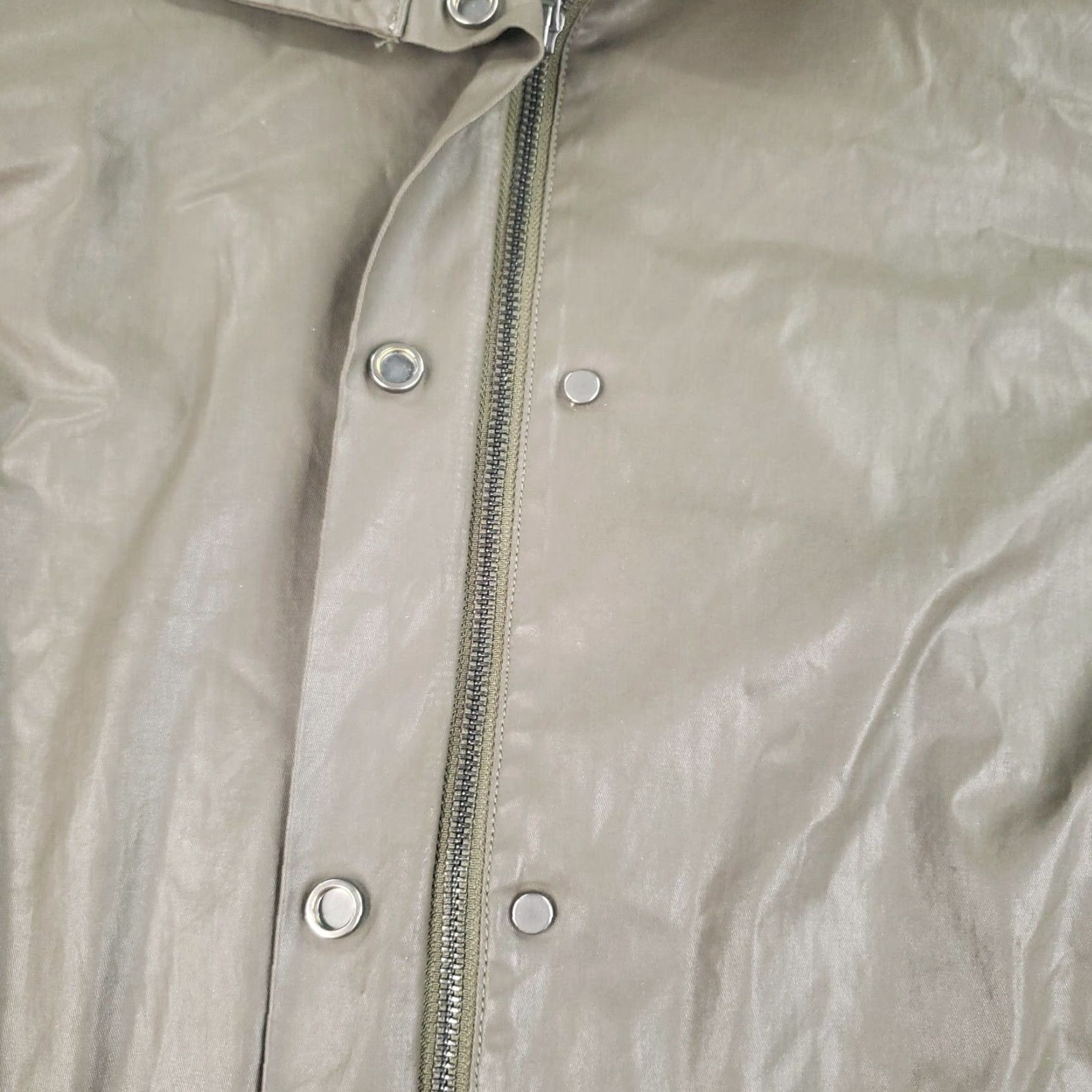 Eileen Fisher Eileen Fisher Jacket Women 2X Green Full Zip Lightweight Stretch Sheen Business Casual Travel Size XXL / US 16-18 / IT 52-54 - 6 Thumbnail