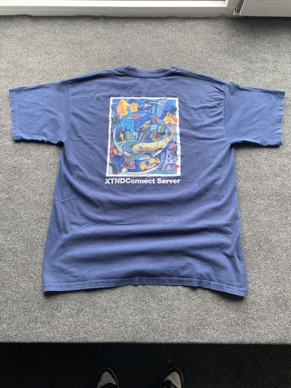 Other 🔥90s XTND Connect Server Extended Systems blue tee vntg Size US XL / EU 56 / 4 - 1 Thumbnail