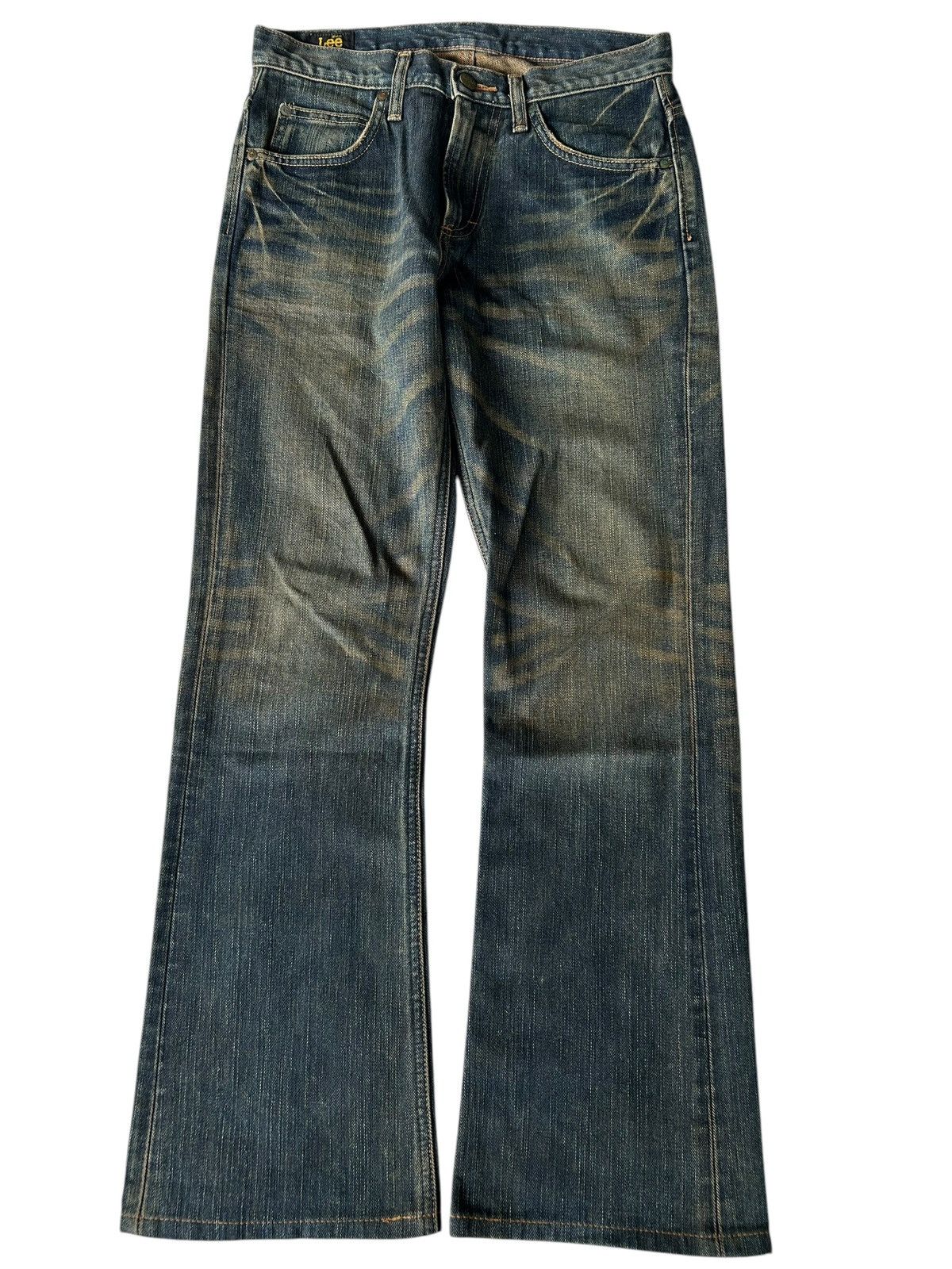 Japanese Brand × Kapital × Vintage FLARE LEE Rusty🔥 Denim jeans Size US 30 / EU 46 - 3 Thumbnail