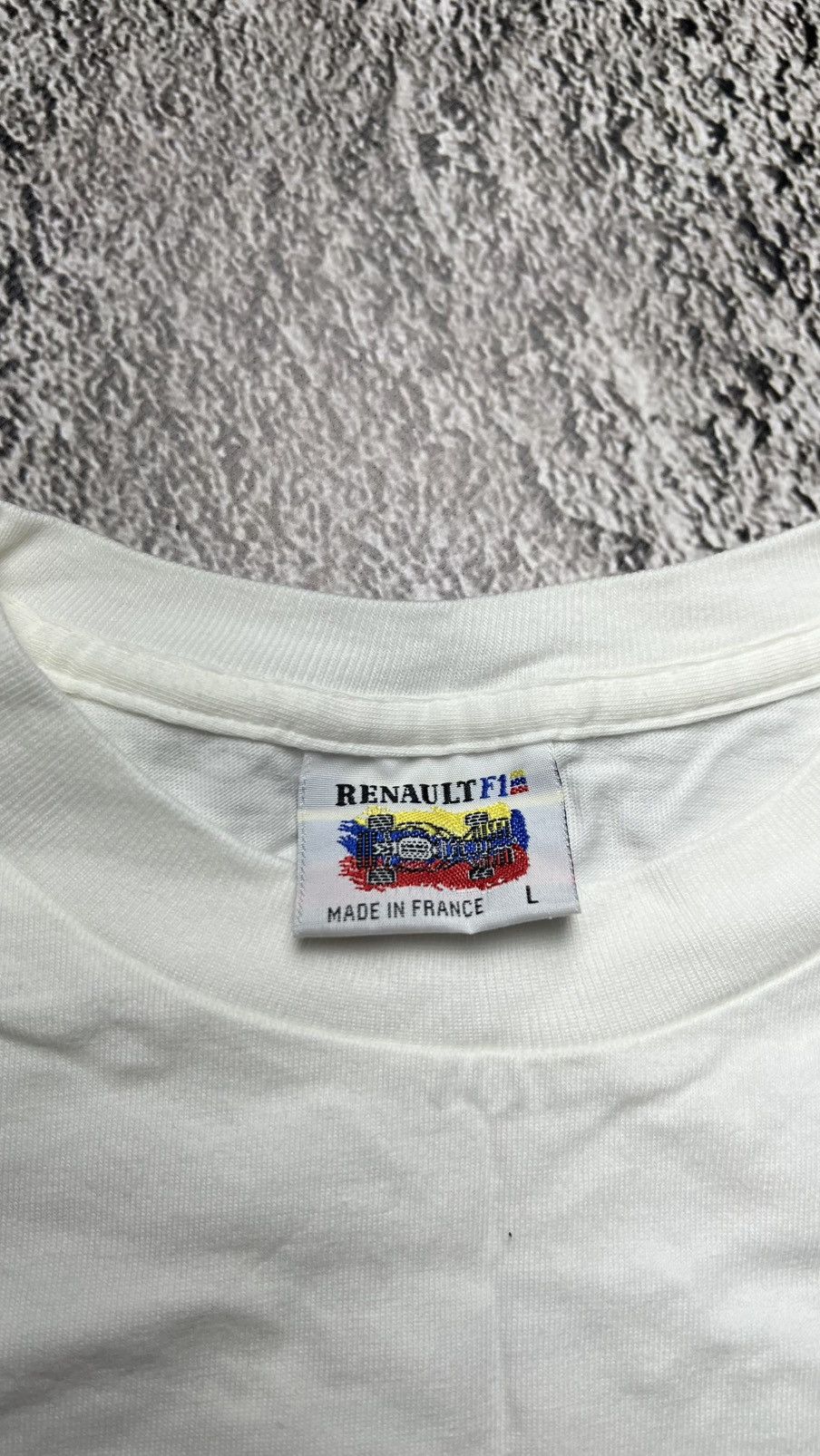 Formula 1 1996 Formula 1 uno Renault champions du monde vintage tee Size US L / EU 52-54 / 3 - 6 Thumbnail