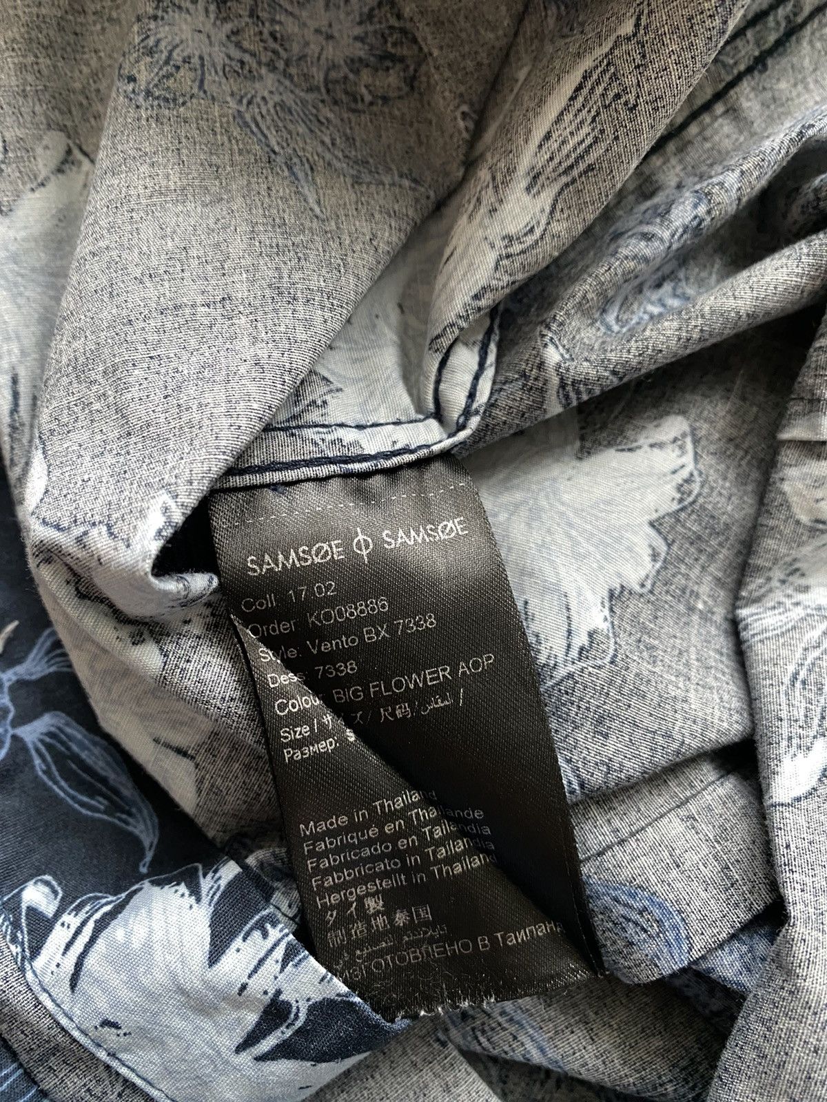 Samsoe Samsoe Samsoe & Samsoe Vento Flower BX 7338 Shirt Size US S / EU 44-46 / 1 - 4 Thumbnail