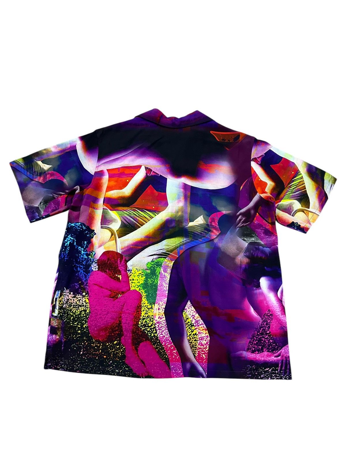 Prada Prada SS2019 Psychedelic Silk Bowling Shirt Size US M / EU 48-50 / 2 - 5 Thumbnail