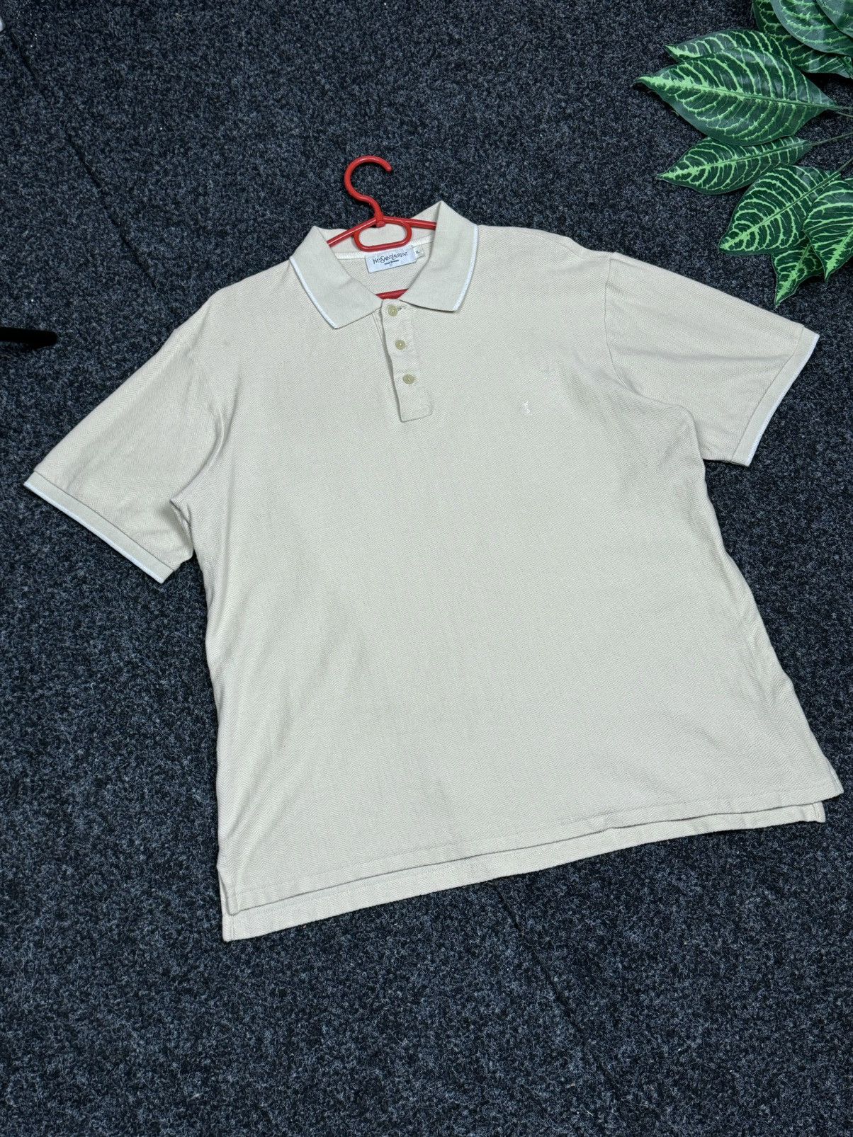 Designer × Vintage × Yves Saint Laurent Polo shirt Yves Saint Laurent XL Size YSL tee vintage Size US XL / EU 56 / 4 - 4 Thumbnail