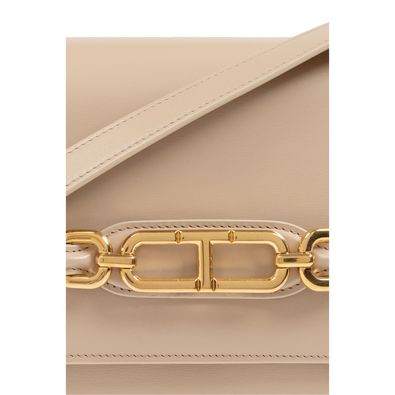 Tom Ford Tom Ford Beige Shiny Leather Shoulder Bag New Size ONE SIZE - 5 Thumbnail