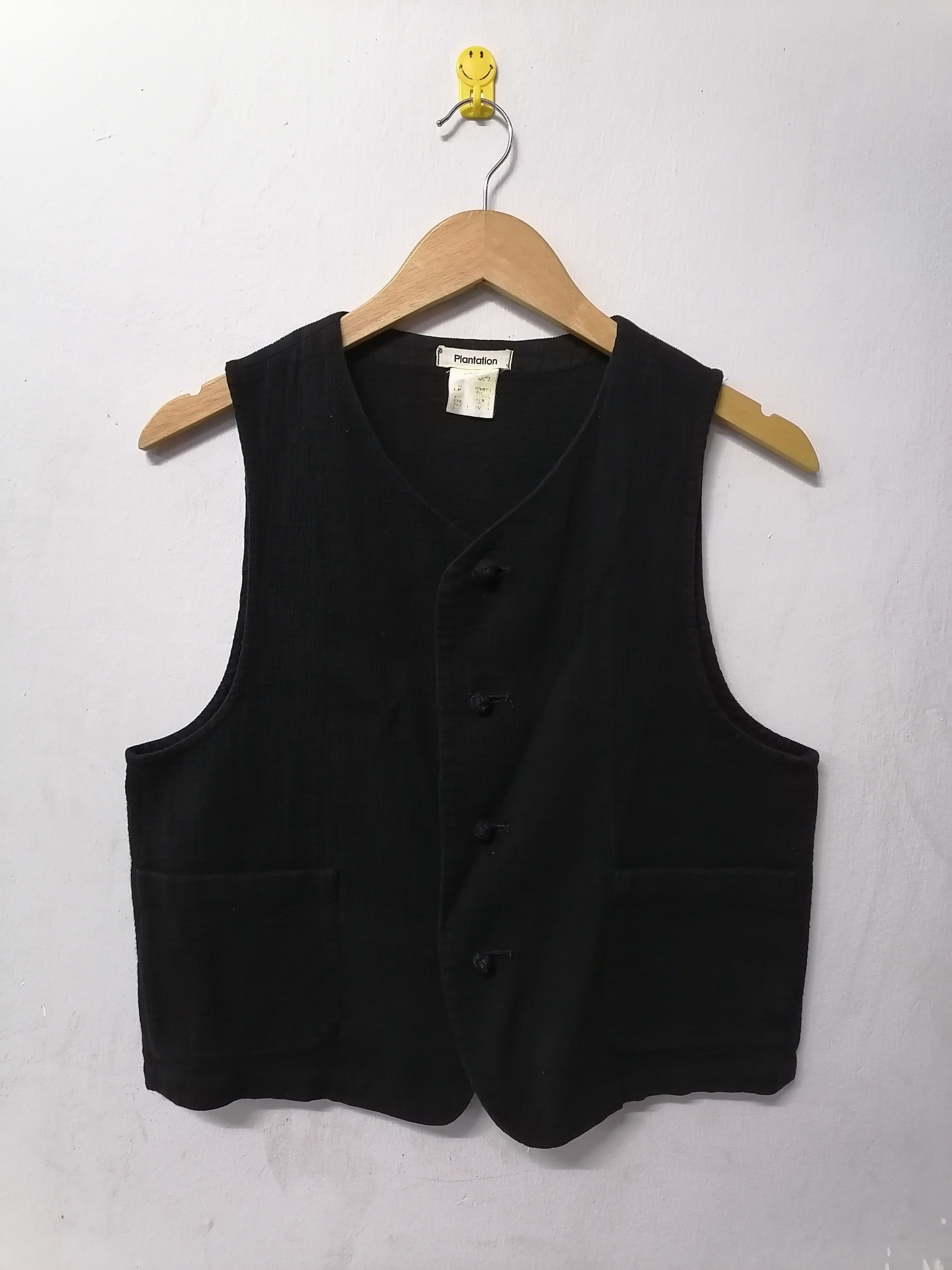 Designer × Issey Miyake × Japanese Brand Plantation By Issey Miyake Corduroy Vest Size US S / EU 44-46 / 1 - 1 Thumbnail