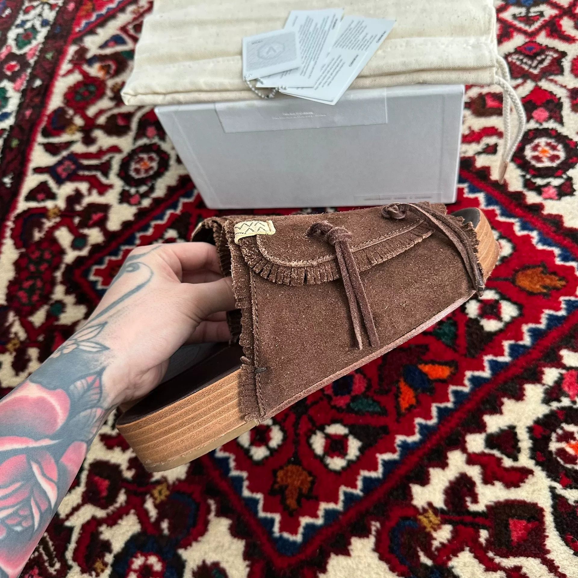 Visvim VISVIM 20SS CHRISTO SHAMAN-FOLK Slippers Size US 9 / EU 42 - 3 Thumbnail