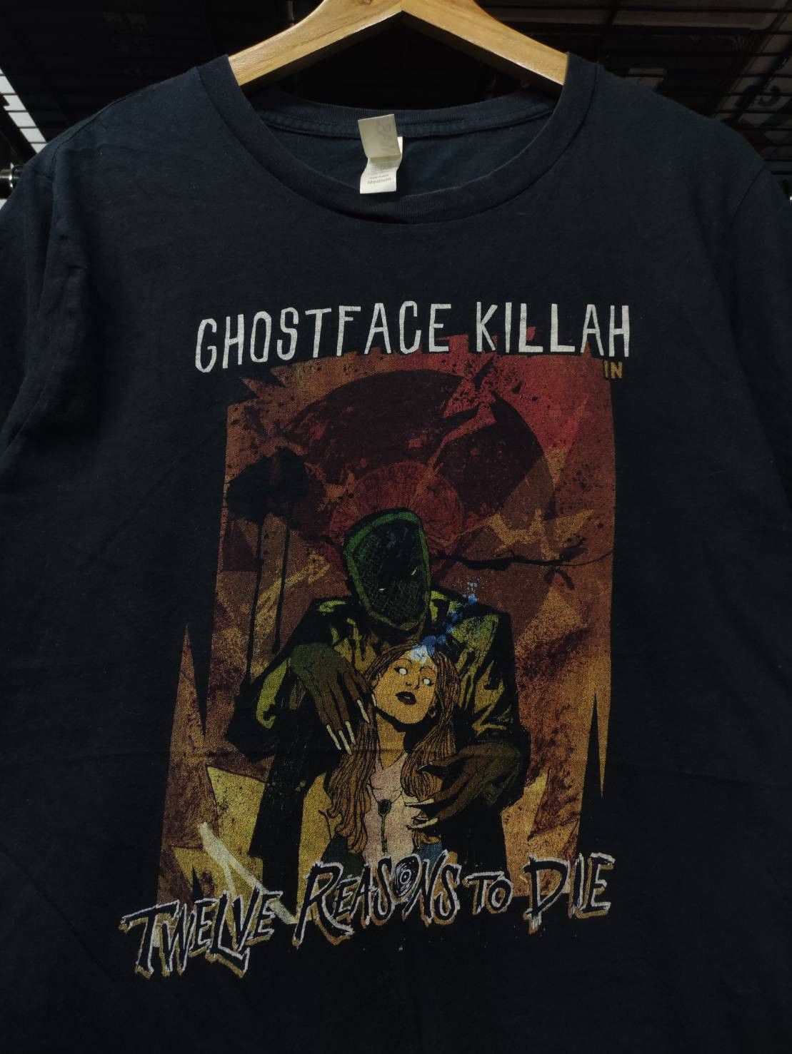 Wu-Tang Clan Vtg Ghostface Killah " Twelve Reasons To Die " Album Promo Size US M / EU 48-50 / 2 - 1 Thumbnail