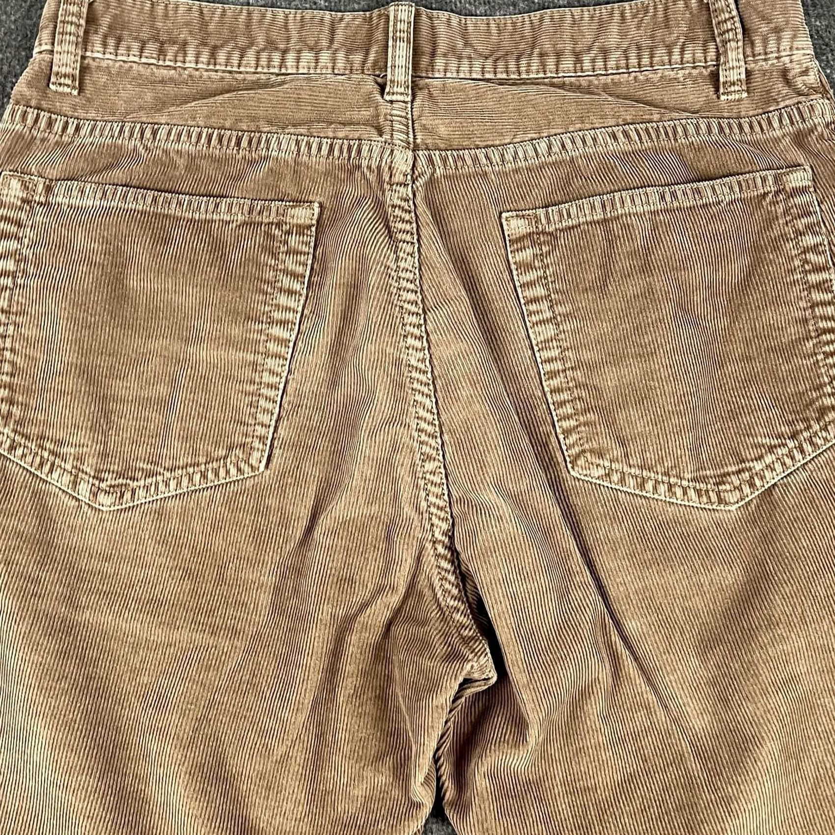 J.Crew J Crew Mens Relaxed Fit Corduroy Pants 30x31 Brown Casual Cotton 5 Pocket Size US 30 / EU 46 - 5 Thumbnail