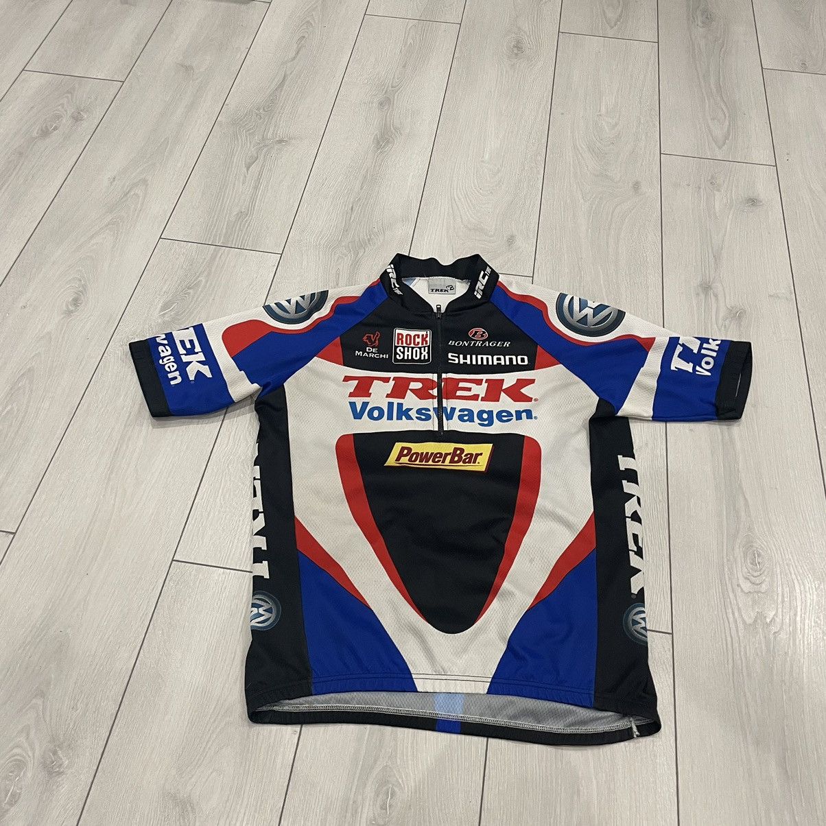 Other Rare cycle Volkswagen shimano power trek jersey 90s tee shir Size US M / EU 48-50 / 2 - 1 Thumbnail
