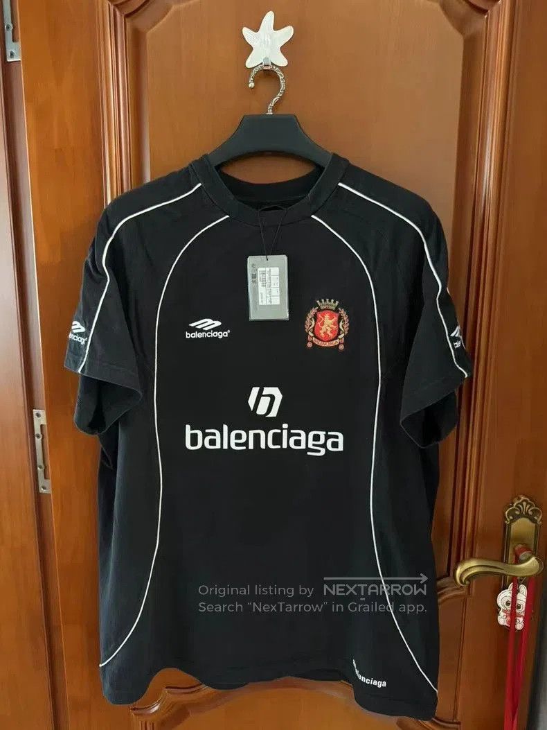 トップス BALENCIAGA Soccer Hockey Game Shirt BALENCIAGA Soccer Hockey Game Shirt