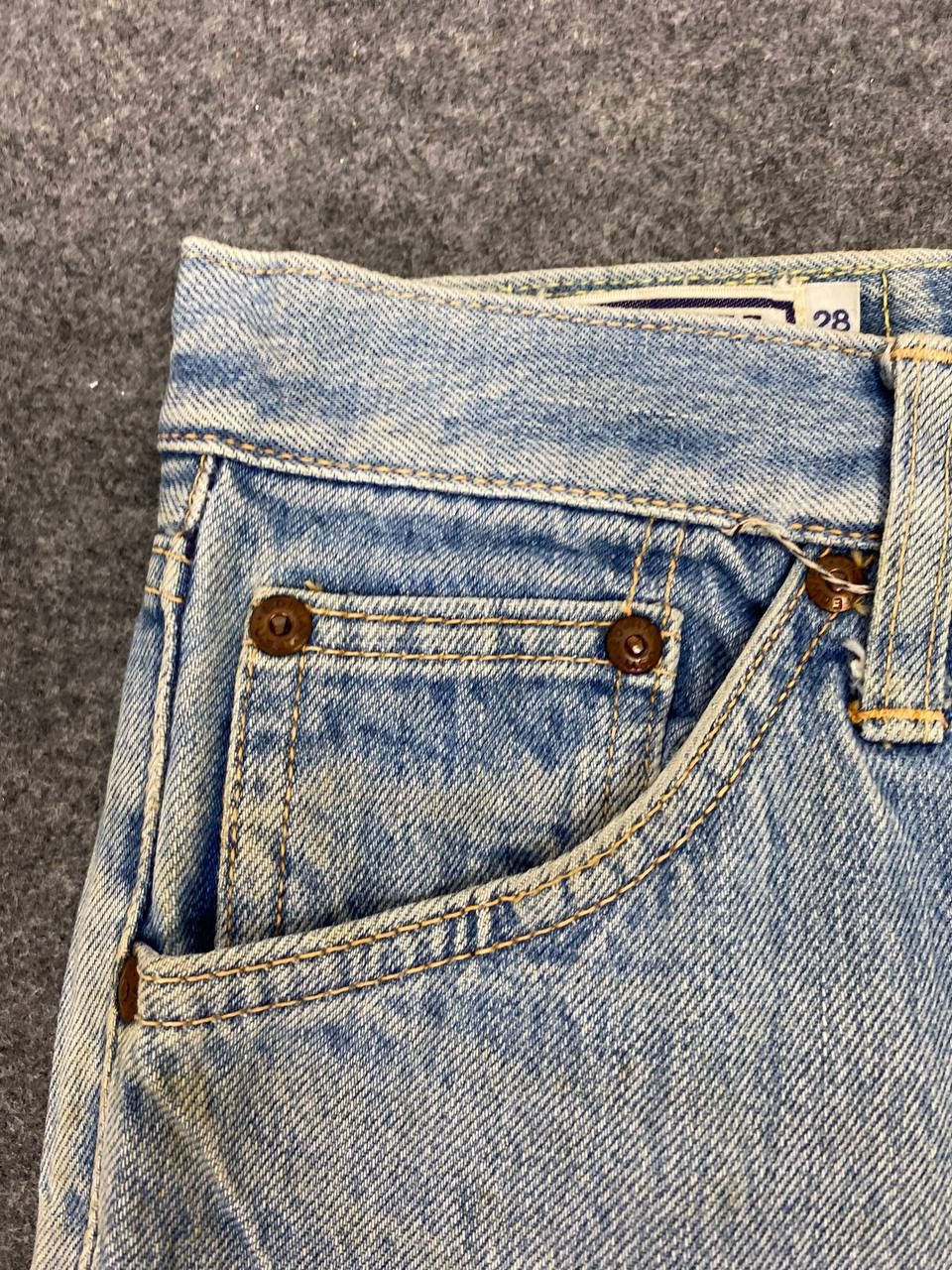 Edwin vintage edwin lightwash denim nice design Size US 28 / EU 44 - 9 Thumbnail