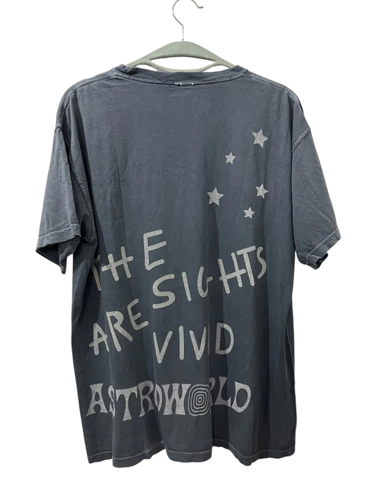 Rap Tees 💥Nicely Faded Black Astroworld Enjoy The Ride Large Rap Tee Size US L / EU 52-54 / 3 - 2 Thumbnail