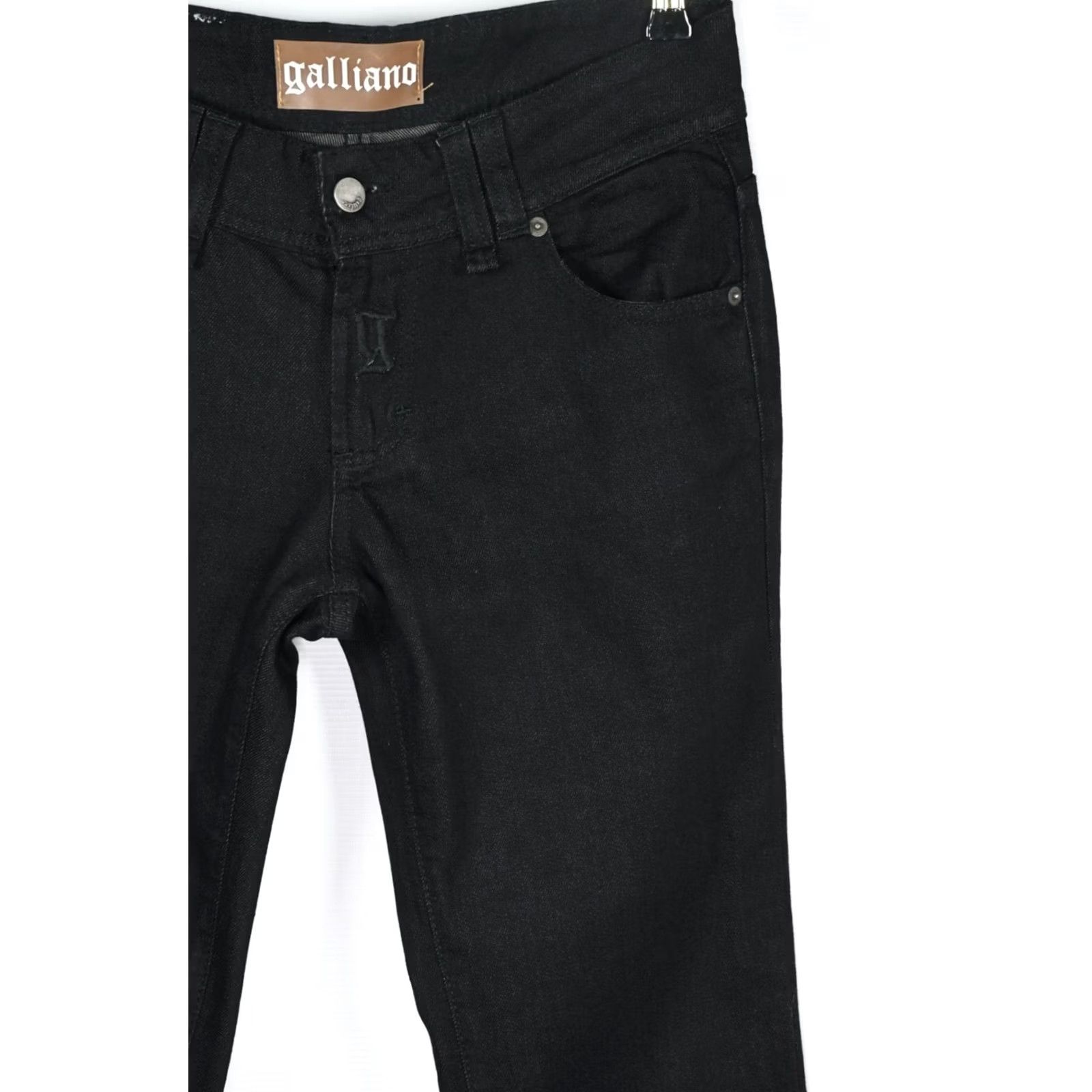 John Galliano John Galliano Jeans Women's Black W30/L34 Size 30 Regular XS-... Size 30" / US 8 / IT 44 - 5 Thumbnail