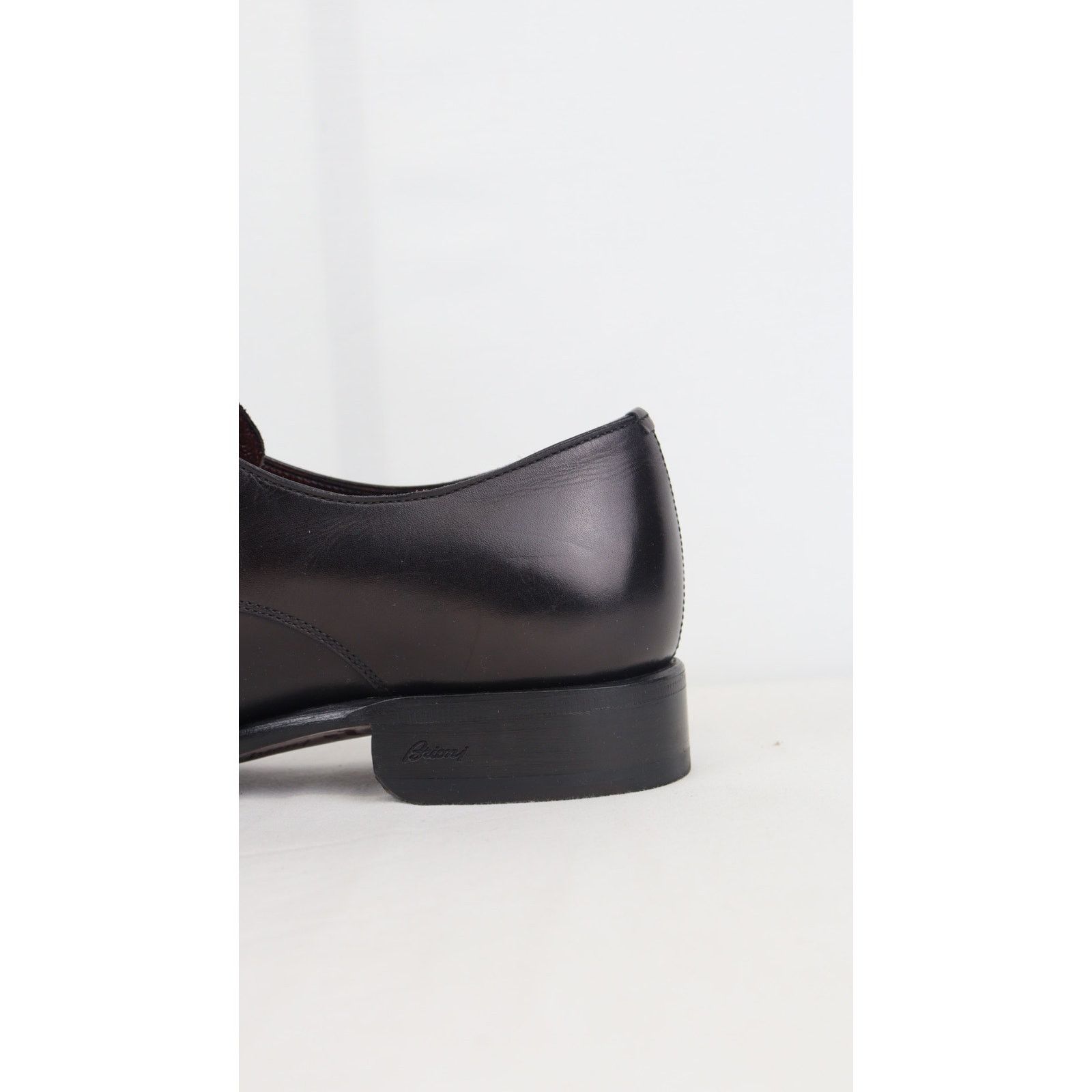 Brioni o1rshd1 Leather Shoe in Black Size US 11 / EU 44 - 4 Thumbnail