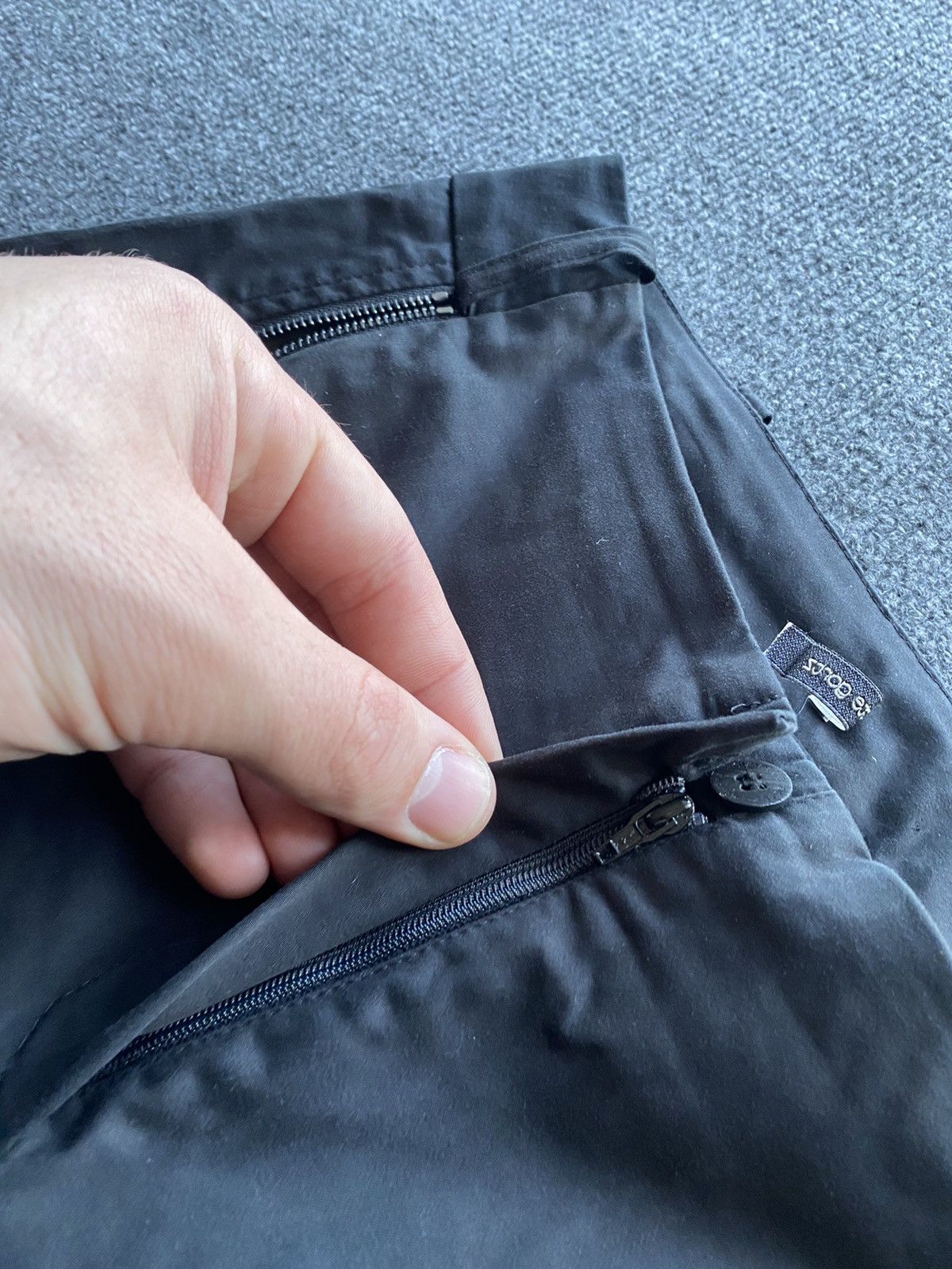 Annette Gortz 🔥Annette Gortz gothic black dress pants chino wom 28 y2k emo Size 28" / US 6 / IT 42 - 20 Thumbnail
