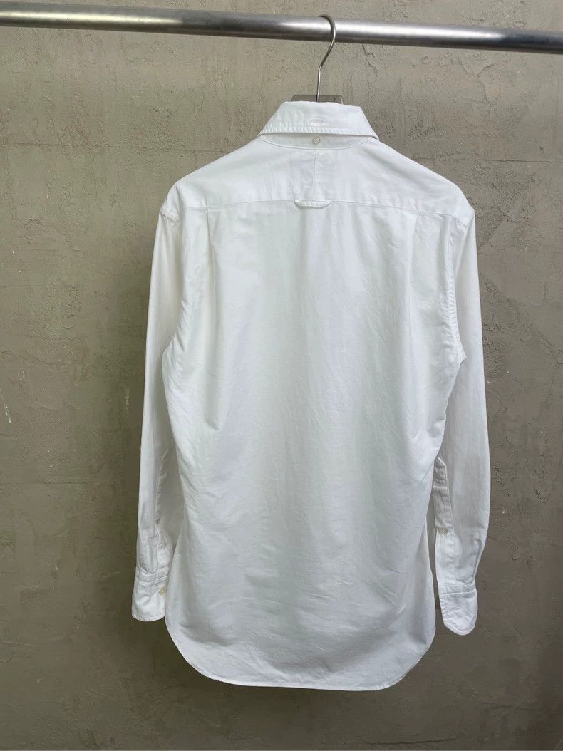 Thom Browne Thom browne White button stripe long-sleeved shirt 2504-Nex Size US XS / EU 42 / 0 - 2 Thumbnail