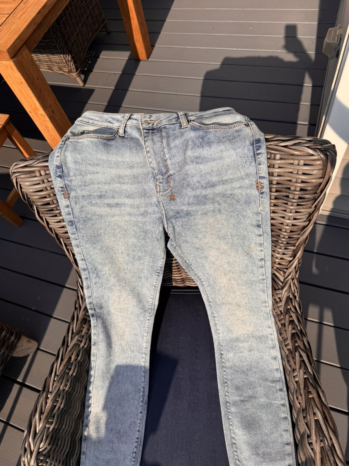 Ksubi Ksubi Light Blue Denim Jeans Size US 28 / EU 44 - 1 Thumbnail