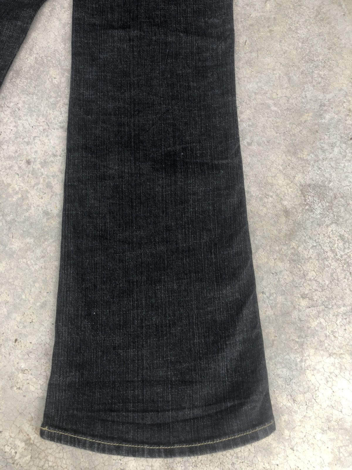 If Six Was Nine Japanese Bobson Flared Jeans Distressed Size US 29 - 12 Thumbnail