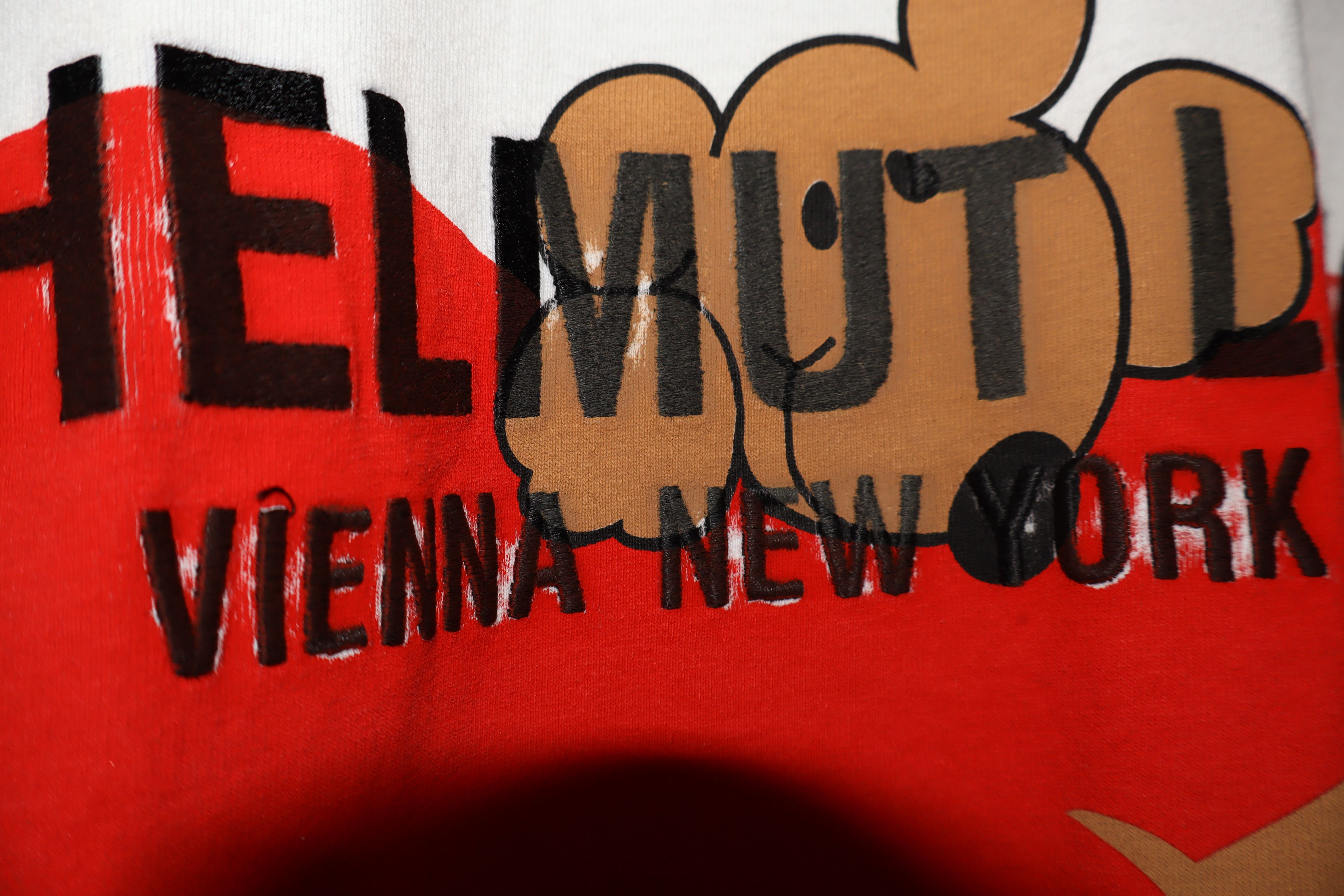 Helmut Lang Oversized teddy bear valentine t-shirt Size US M / EU 48-50 / 2 - 11 Thumbnail