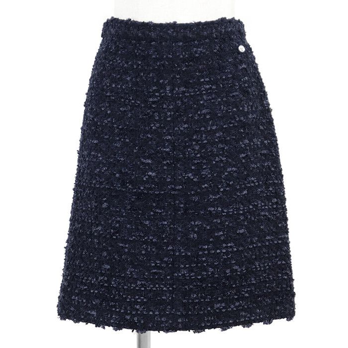 Chanel Chanel Chanel Tweed Skirt Textile Skirts P60275 DUTY FREE for USA Size ONE SIZE - 1 Thumbnail