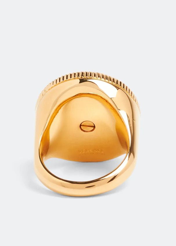 Versace o1s22i1n0125 Size: 17 / Medusa Biggie Ring in Gold Size ONE SIZE - 3 Thumbnail