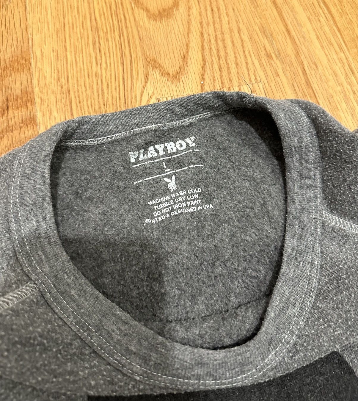 Playboy Playboy Magazine Merch Crewneck Sweatshirt Bunny Vintage Size US L / EU 52-54 / 3 - 3 Thumbnail
