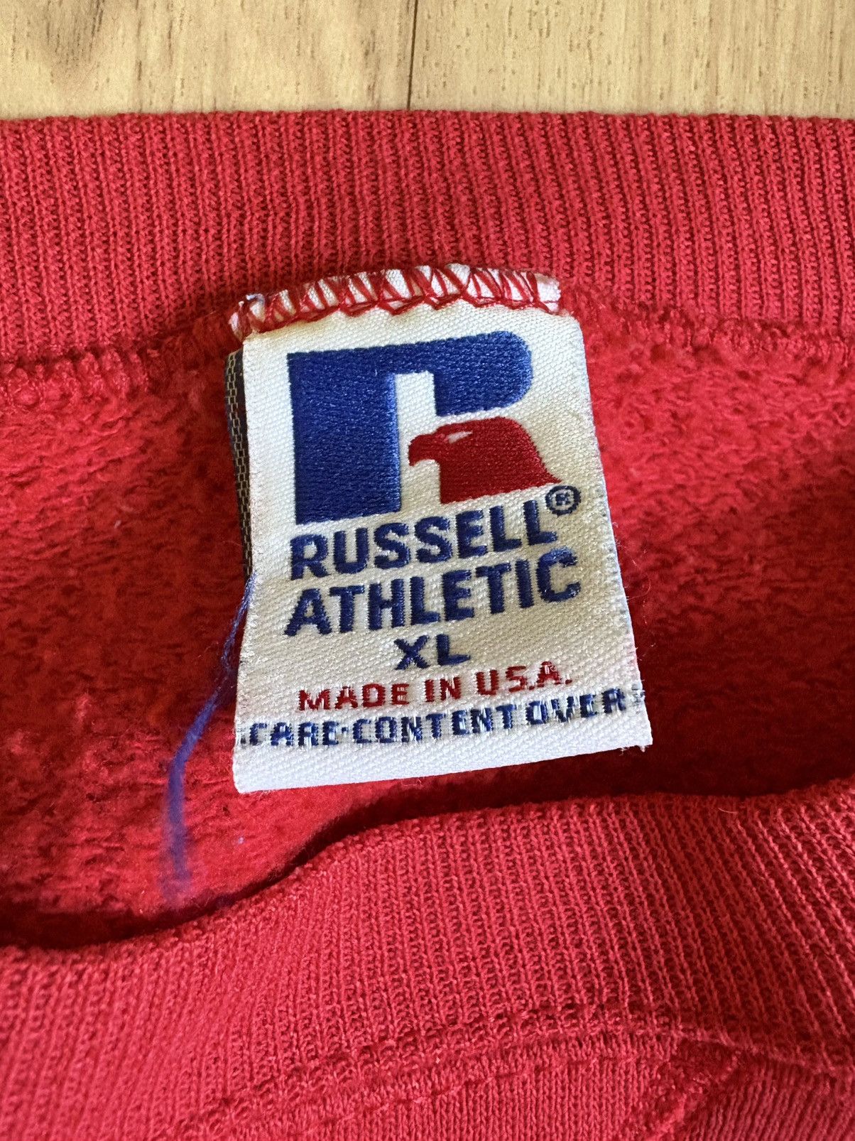 Russell Athletic × Vintage 1990s Russell Athletic Chicago Bulls Size US XL / EU 56 / 4 - 4 Thumbnail