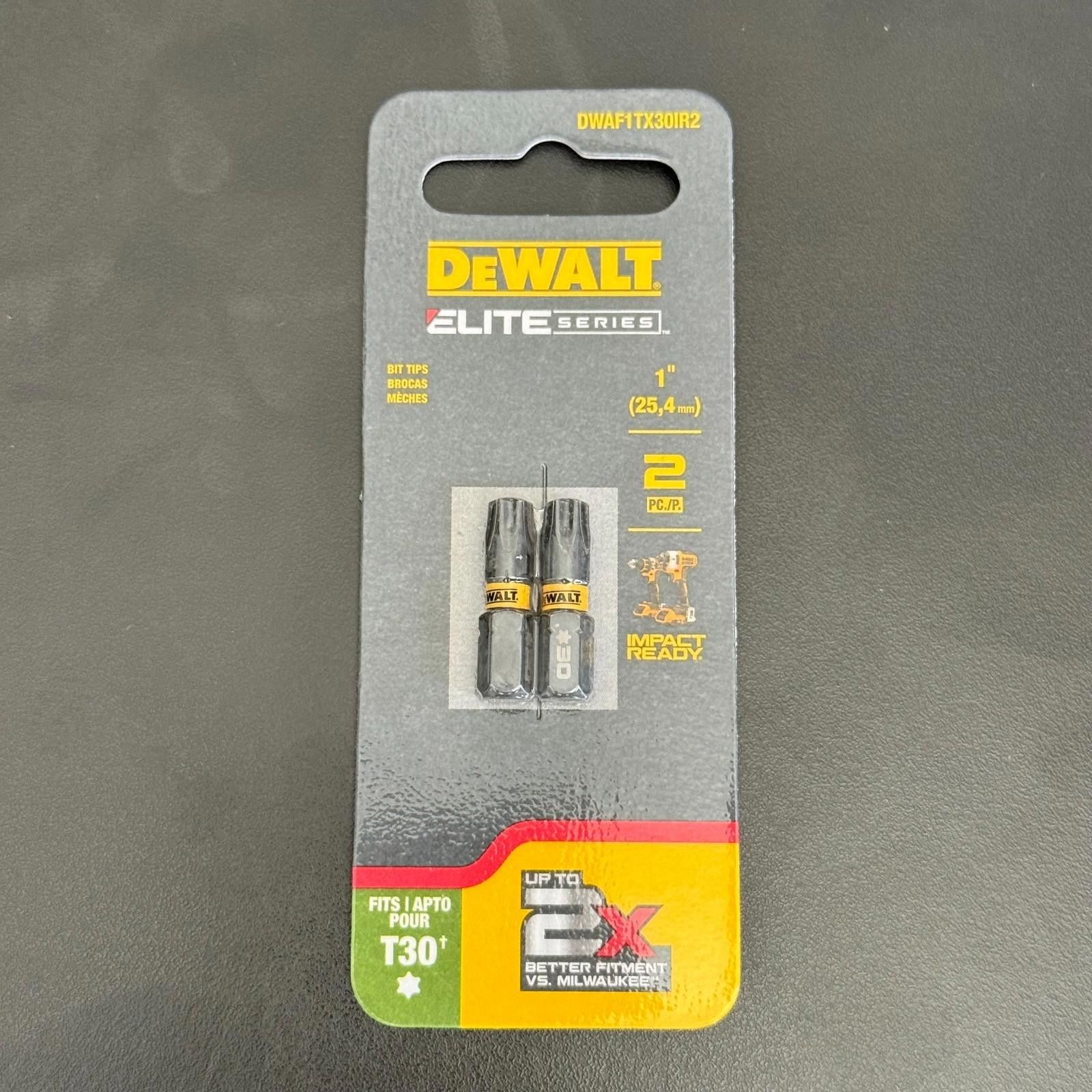 Other DEWALT 1/4in x 1in Torx Impact Driver Set 2, DWAF1TX30IR2 Size ONE SIZE - 3 Thumbnail