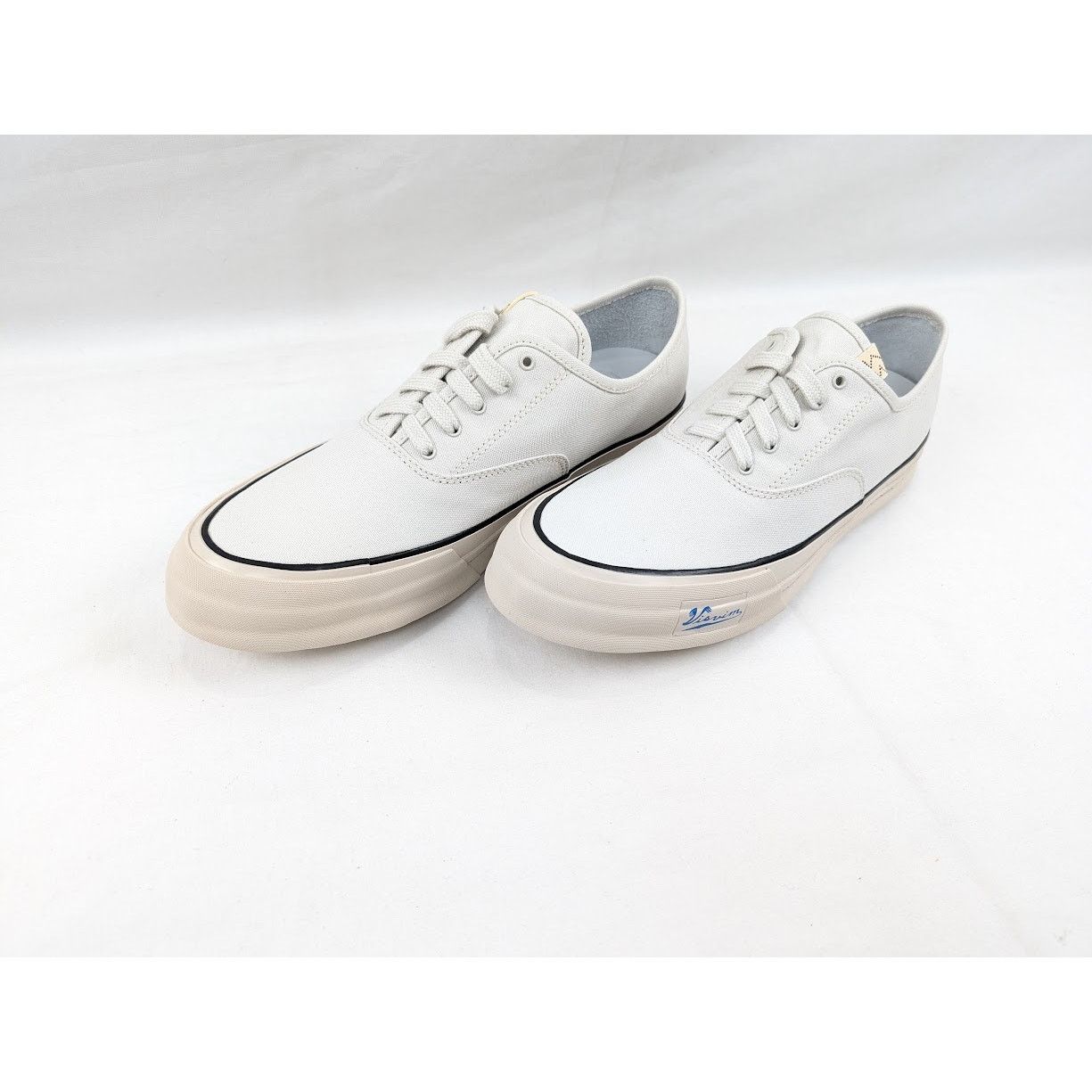 Visvim o1rshd1 Logan Deck Lo Sipe Sneakers in Ivory Size US 11 / EU 44 - 17 Thumbnail