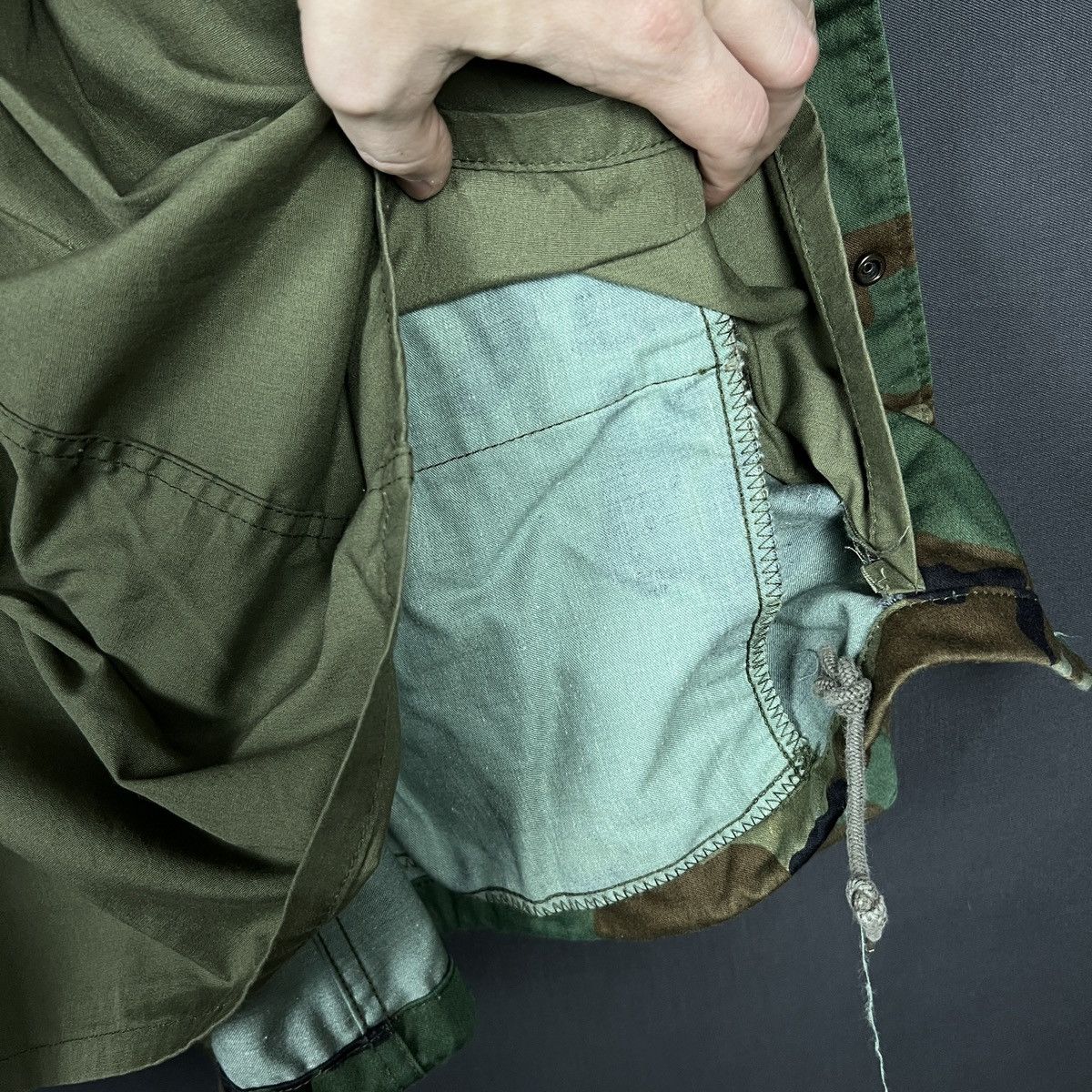 Alpha Industries Vintage Alpha Industries M-65 Field Jacket Woodland Camo 90s Size US M / EU 48-50 / 2 - 16 Thumbnail