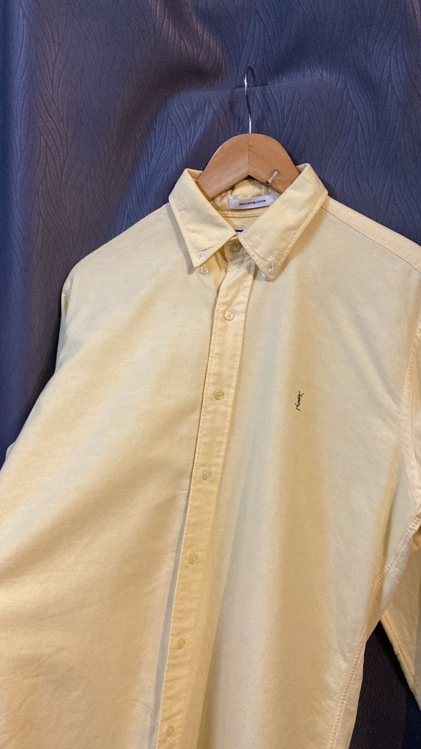 Designer × Yves Saint Laurent YVES SAINT LAURENT SHIRT BUTTON UP Size US M / EU 48-50 / 2 - 2 Thumbnail