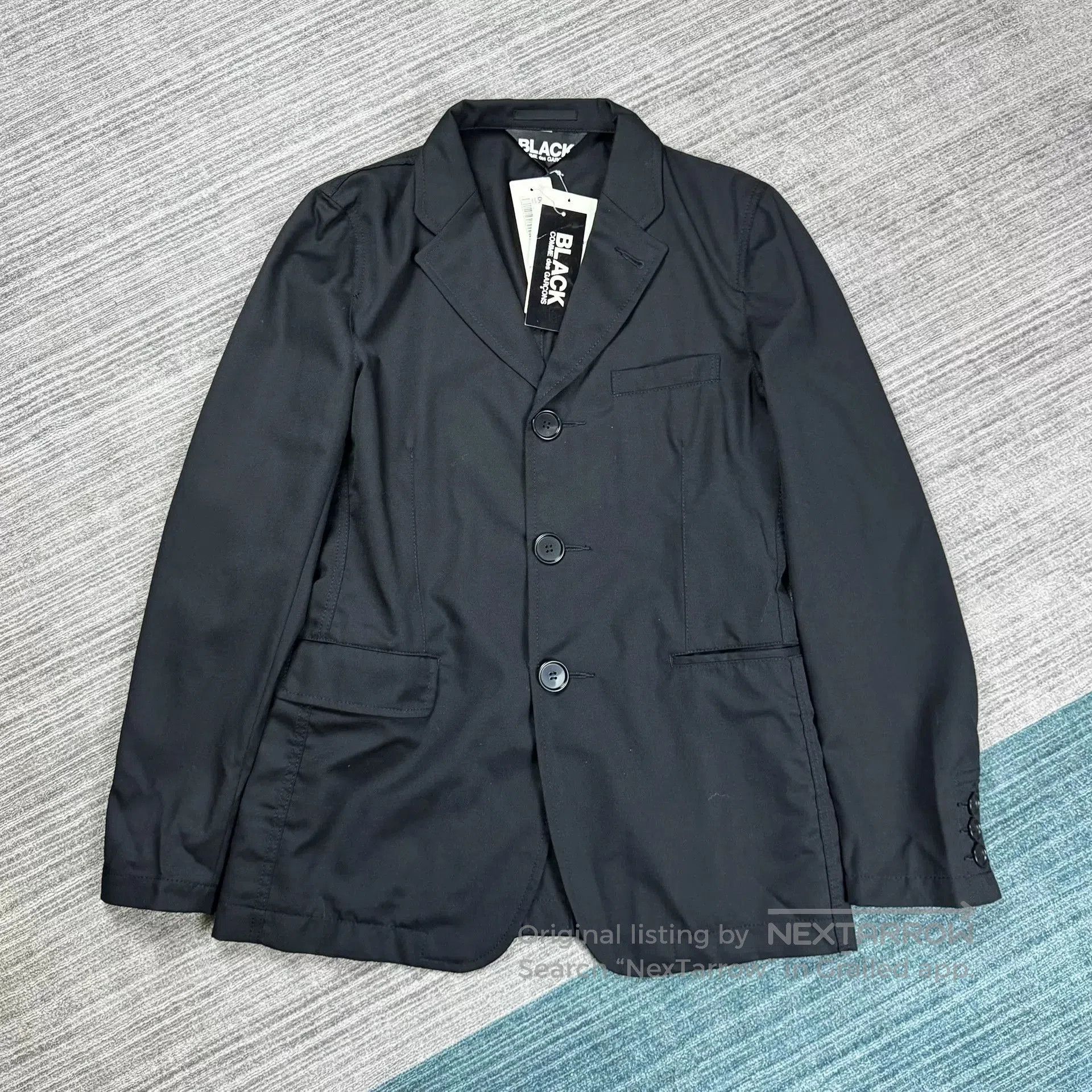 Comme des Garcons PLAY Comme des Garçons Play Black Blazer. Size US M / EU 48-50 / 2 - 1 Thumbnail