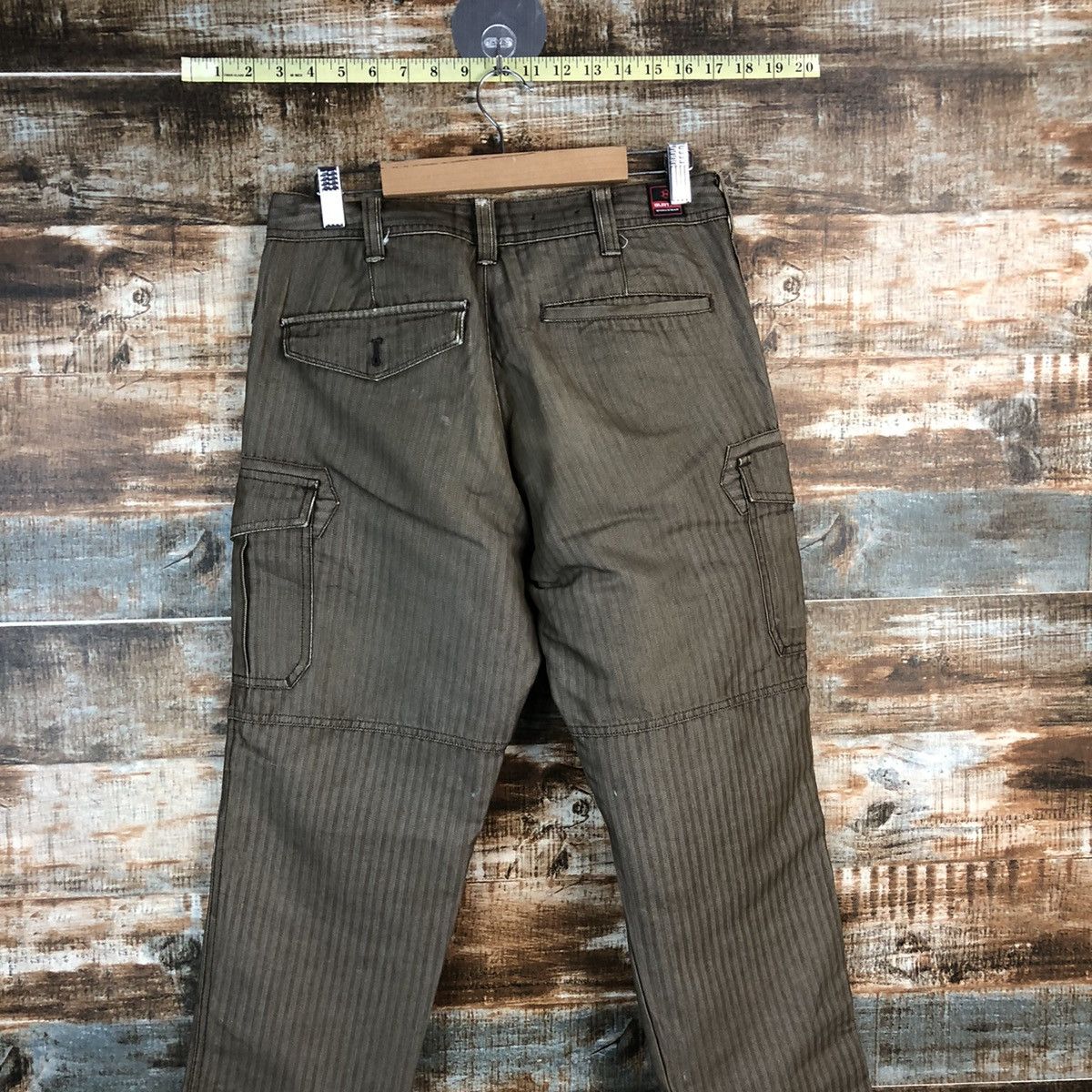 Japanese Brand DL Burtle Brown Cargo Multipocket Pants #C620 Size US 26 / EU 42 - 16 Thumbnail