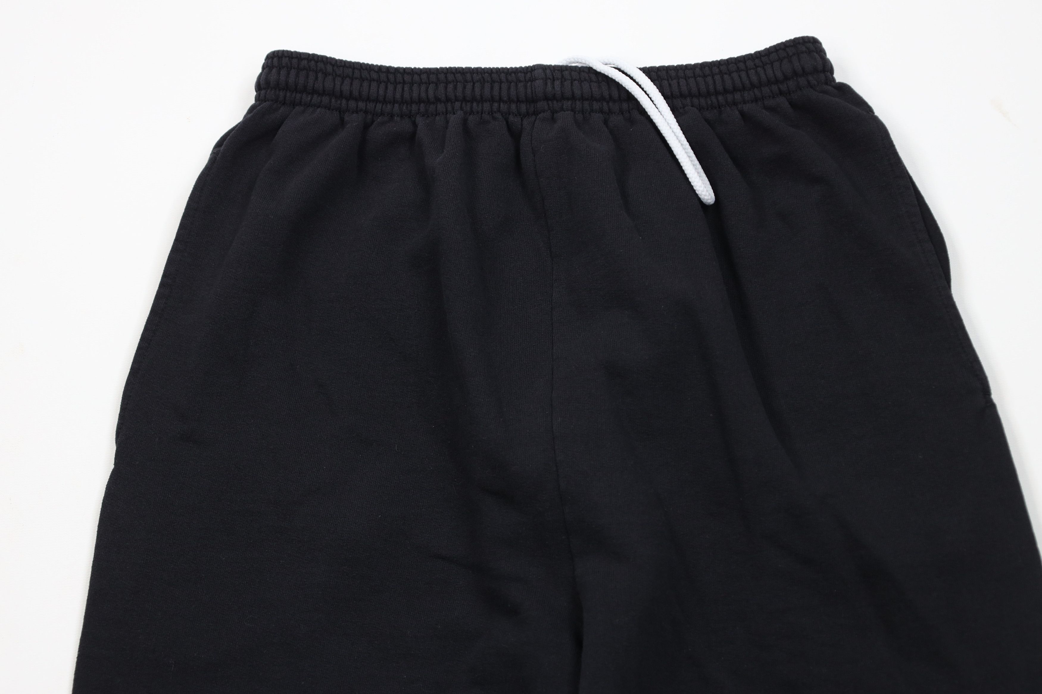 Vintage Vintage Y2K Streetwear Faded Blank Sweatpants Pants Black Size US 32 / EU 48 - 2 Thumbnail