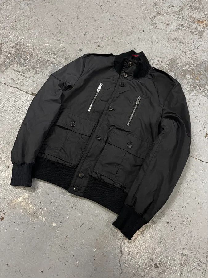 Gucci AW2009 Gucci Madonna Black Nylon Jacket Size US M / EU 48-50 / 2 - 2 Thumbnail